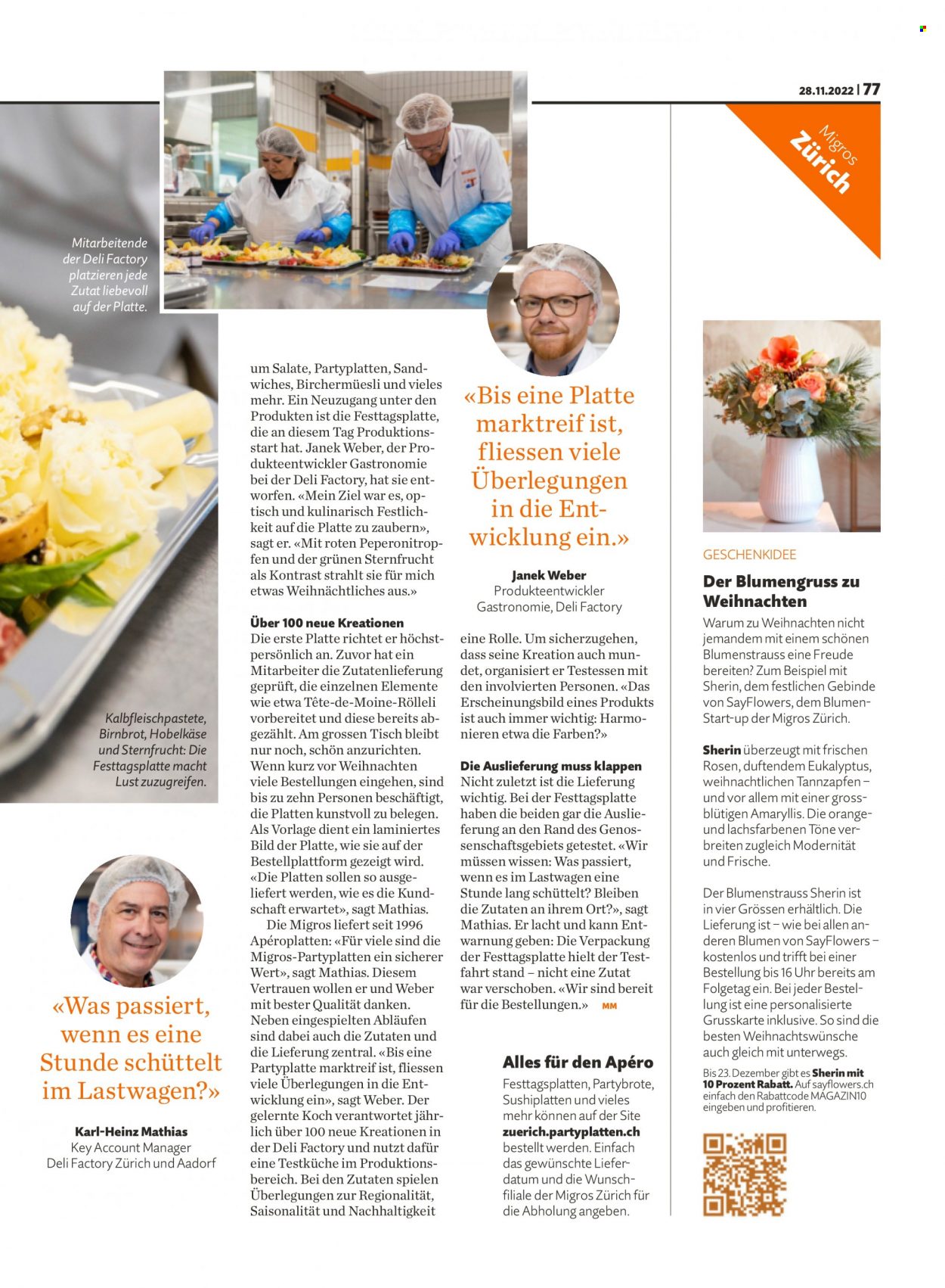 Prospekt Migros - 28.11.2022 - 4.12.2022. Seite 77