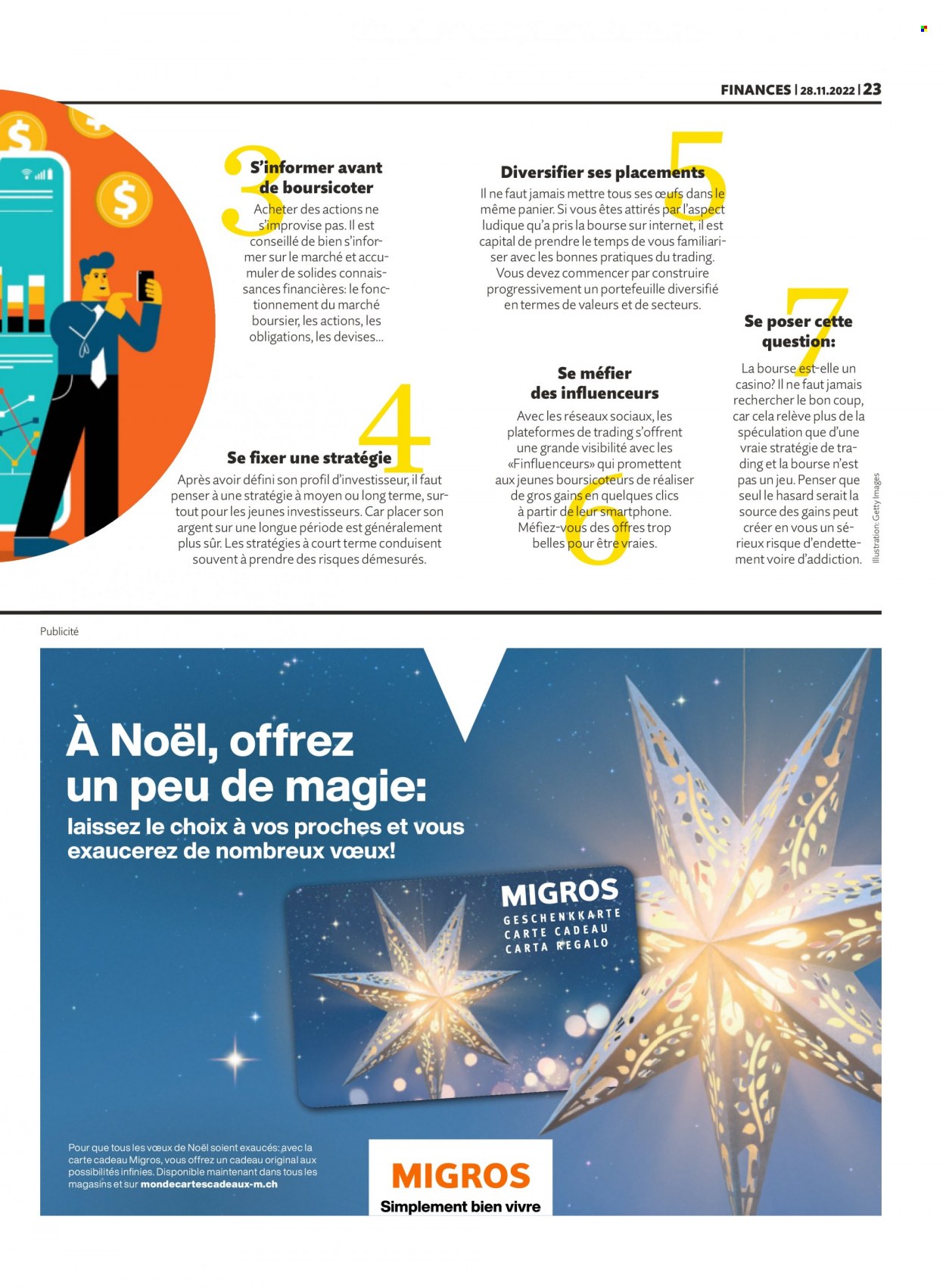 Prospekt Migros - 29.11.2022 - 5.12.2022. Seite 23