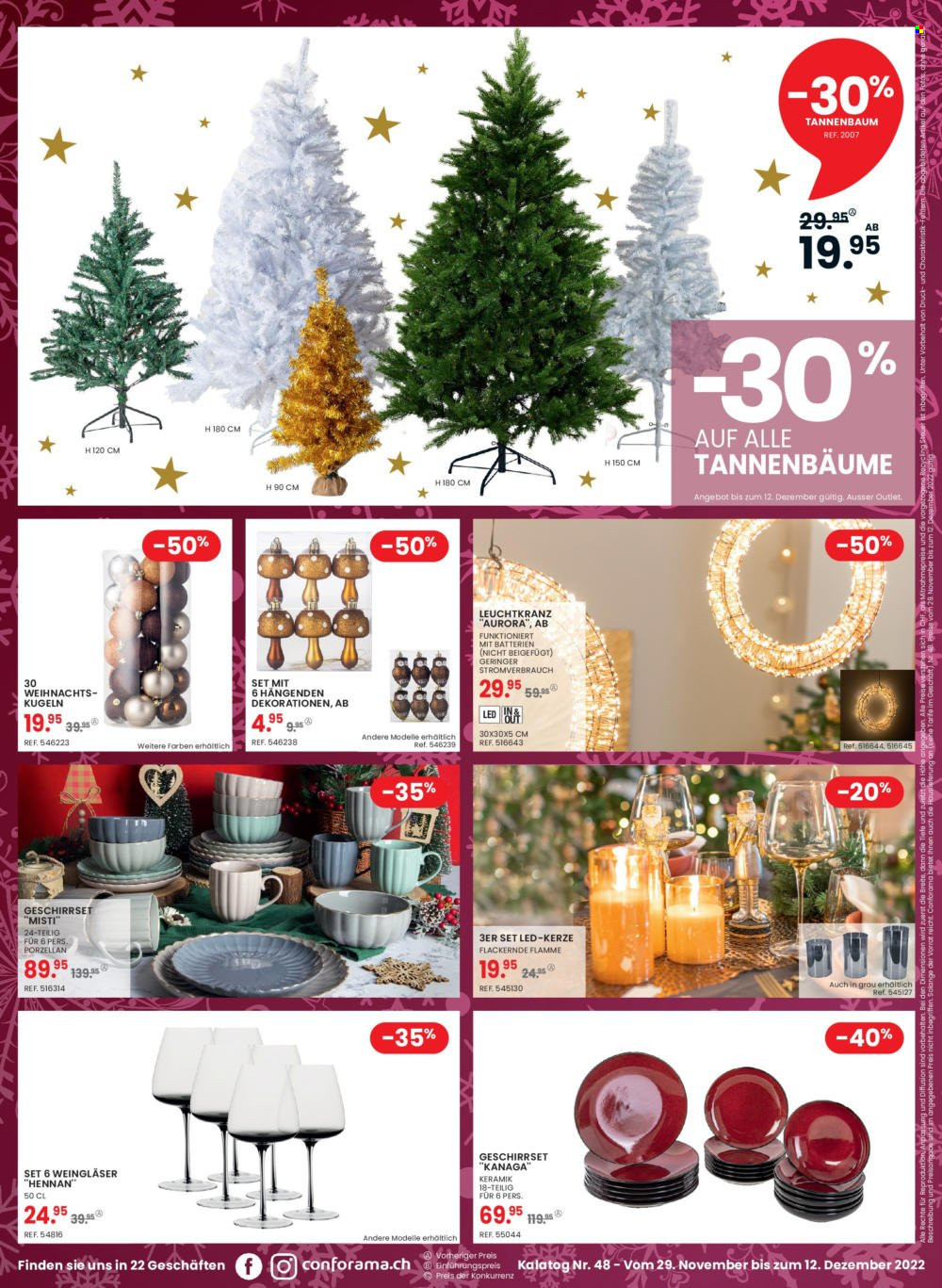 Volantino Conforama - 29.11.2022 - 12.12.2022. Pagina 12