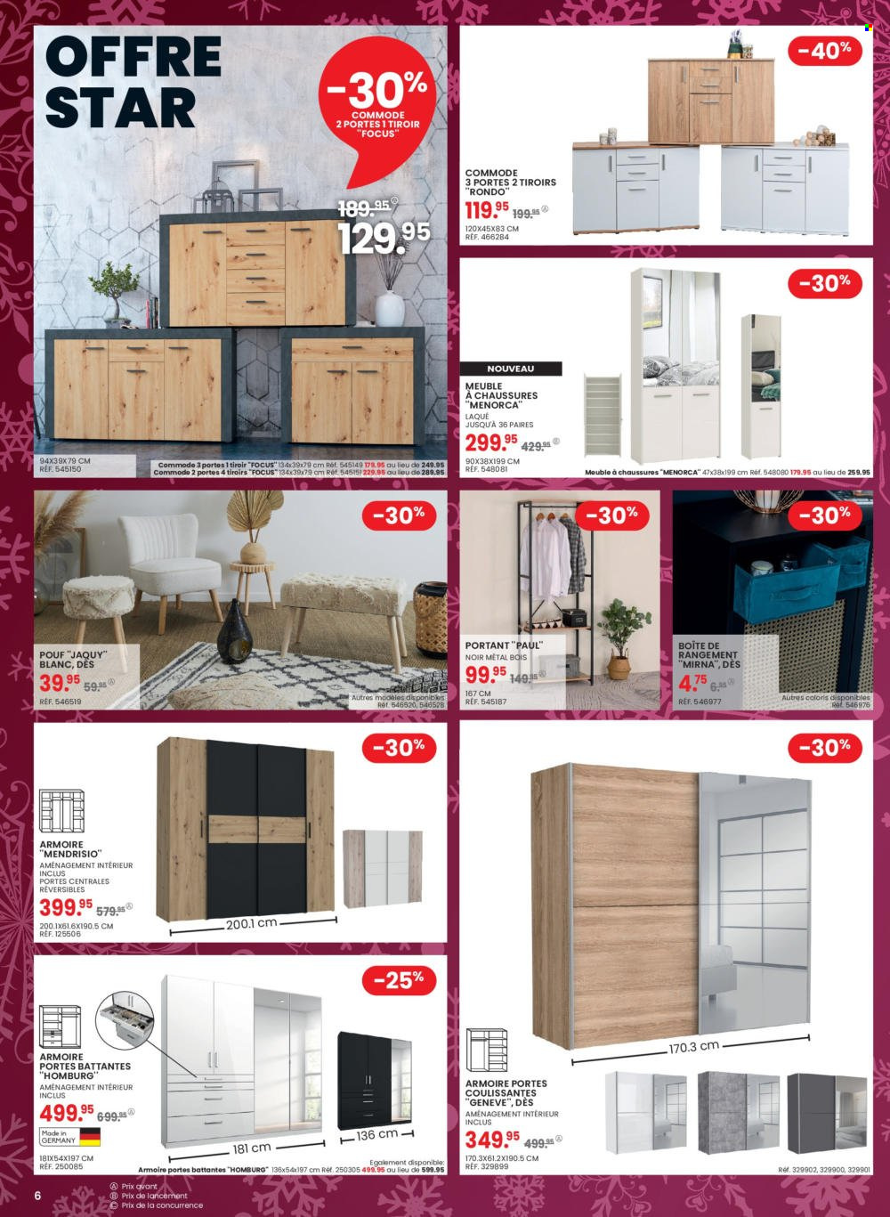 Volantino Conforama - 29.11.2022 - 12.12.2022. Pagina 6