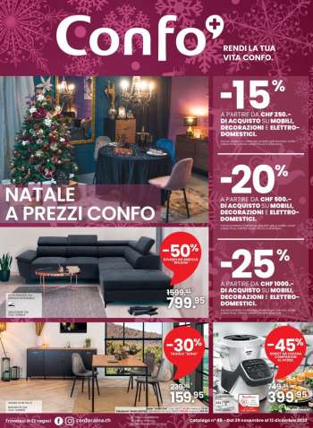 Volantino Conforama - 29.11.2022 - 12.12.2022.