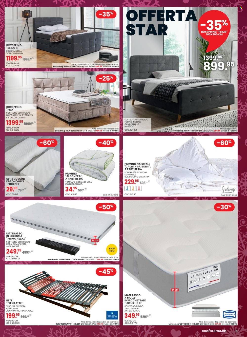 Prospekt Conforama - 29.11.2022 - 12.12.2022. Seite 5