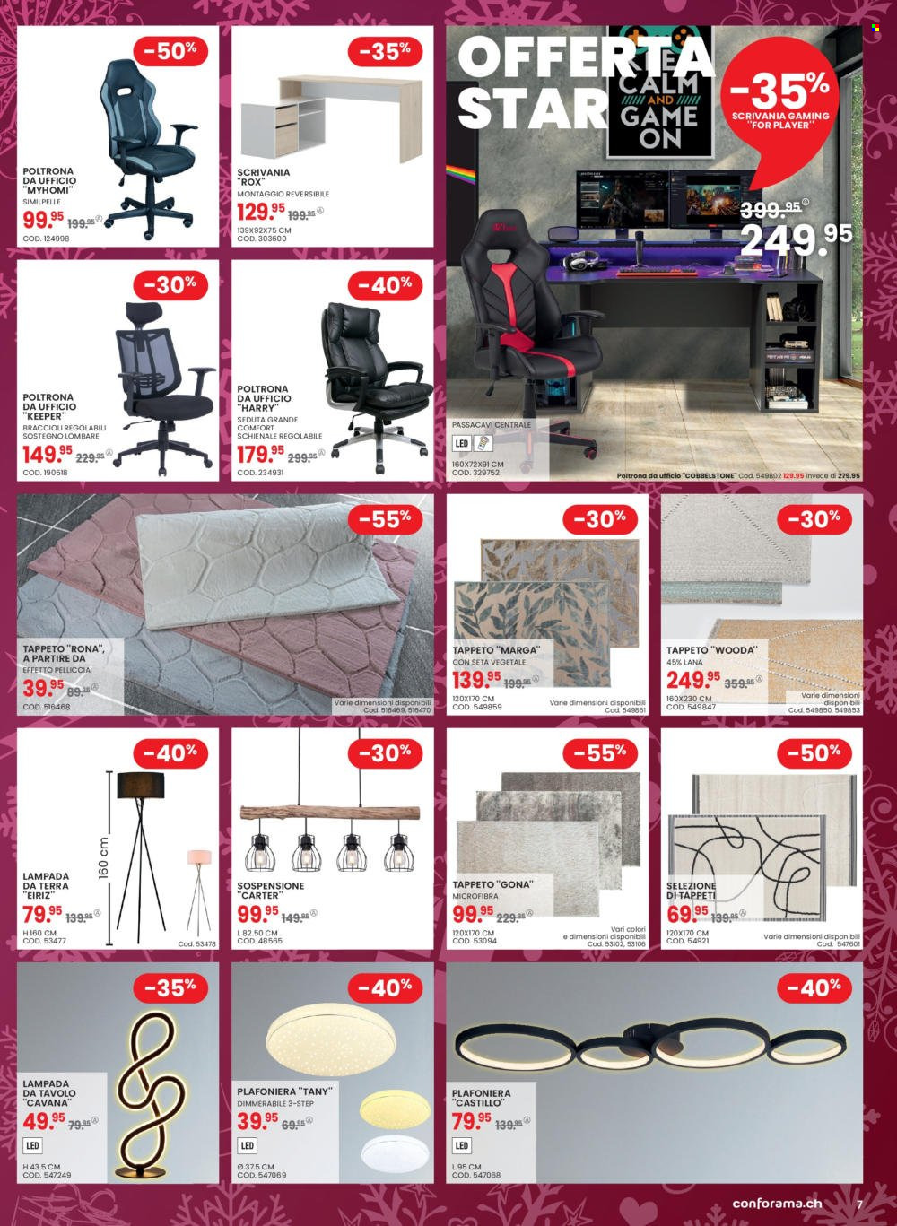 Prospekt Conforama - 29.11.2022 - 12.12.2022. Seite 7