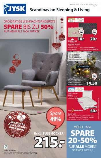 Catalogue JYSK - 29.11.2022 - 5.12.2022.