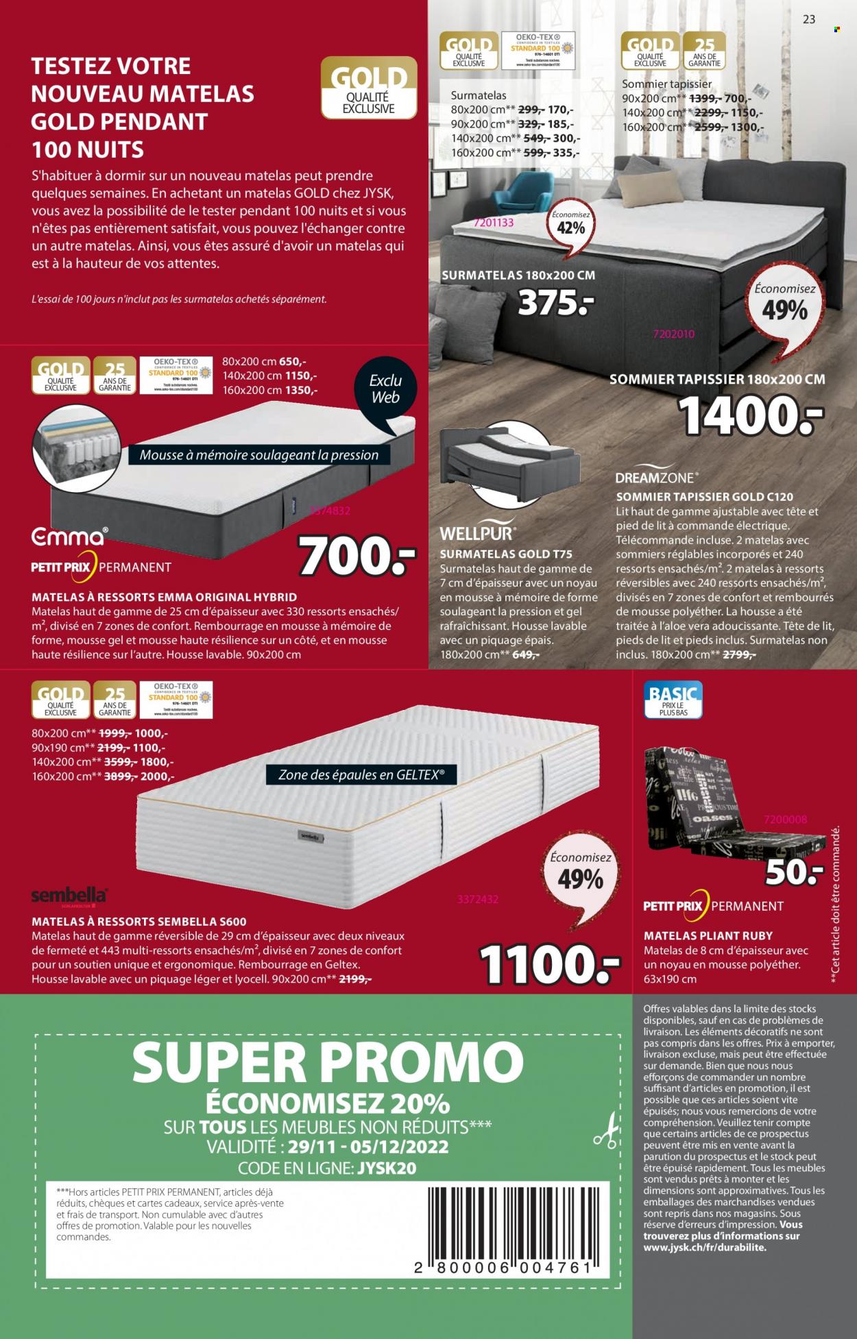 Catalogue JYSK - 29.11.2022 - 5.12.2022. Page 23