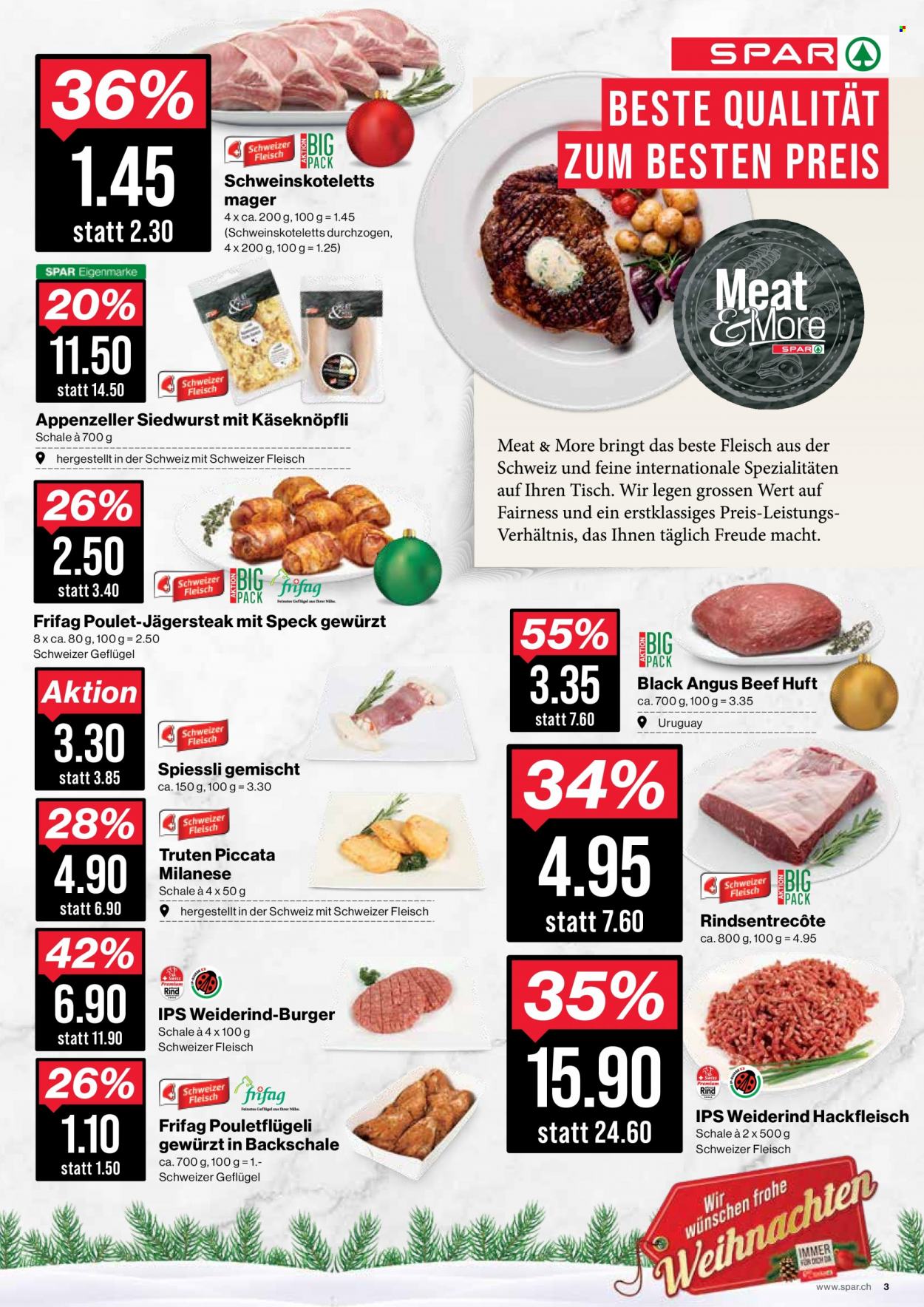 Prospekt SPAR - 6.12.2022 - 10.12.2022. Seite 3