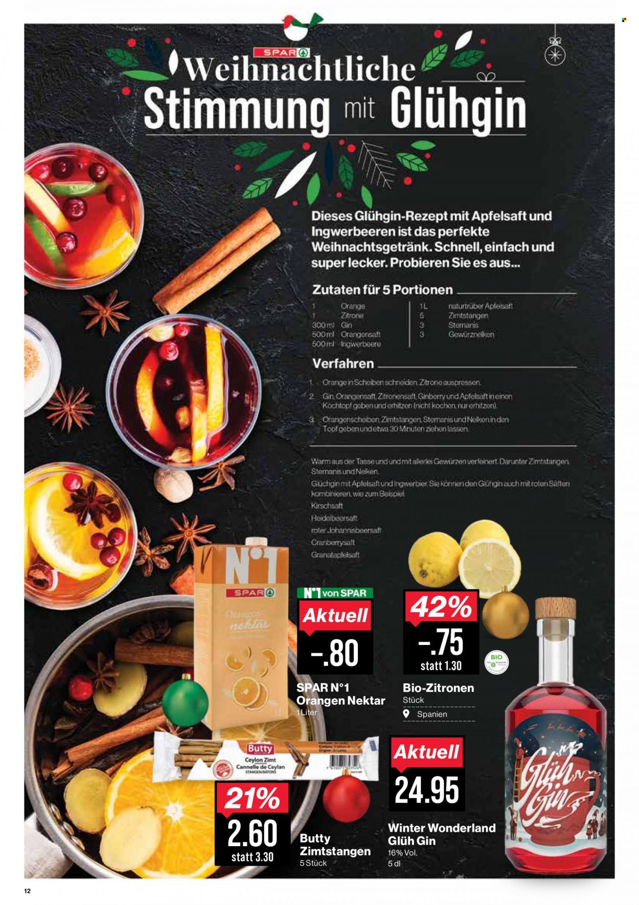 Prospekt SPAR - 6.12.2022 - 10.12.2022. Seite 12