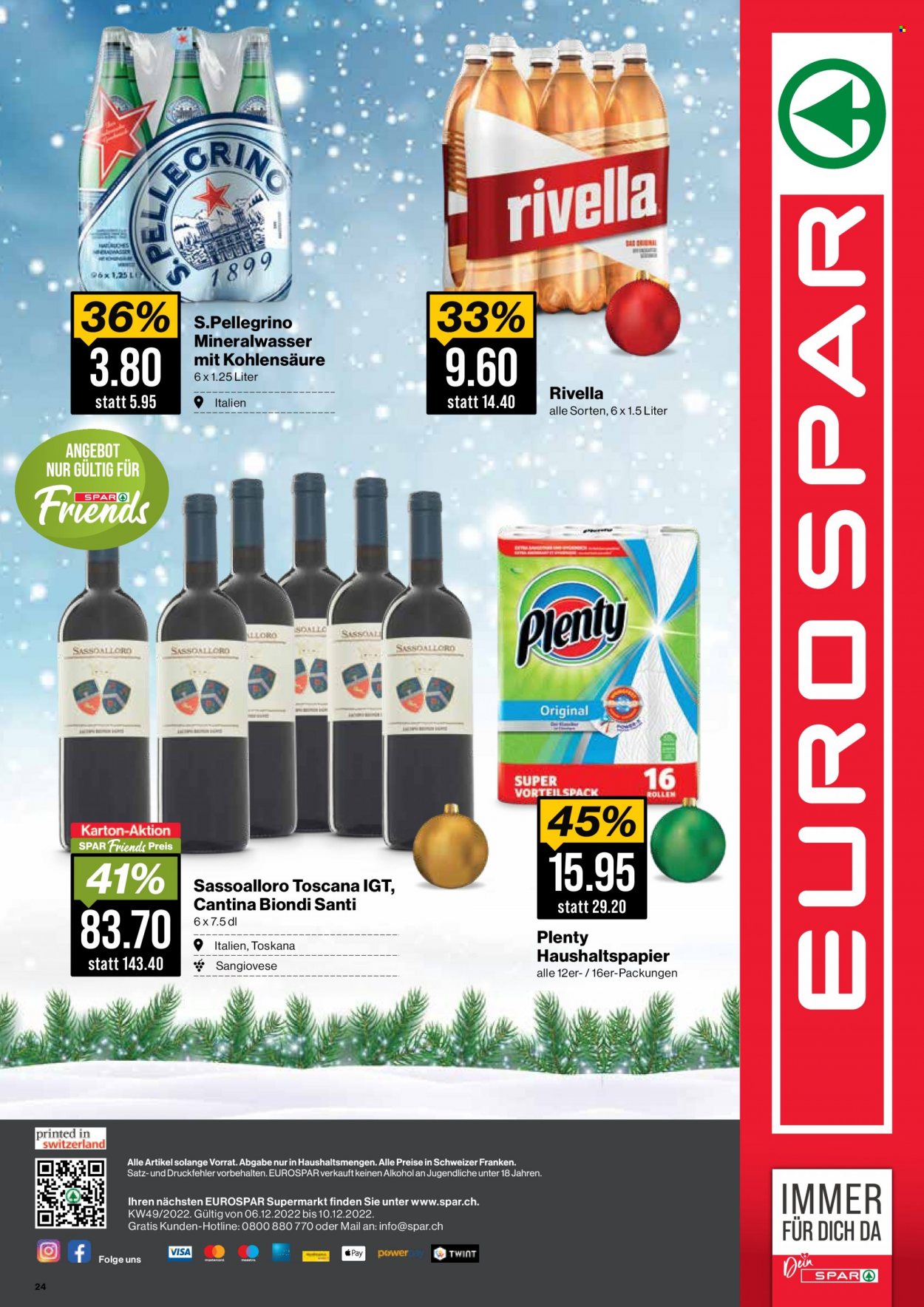 Volantino SPAR - 6.12.2022 - 10.12.2022. Pagina 24