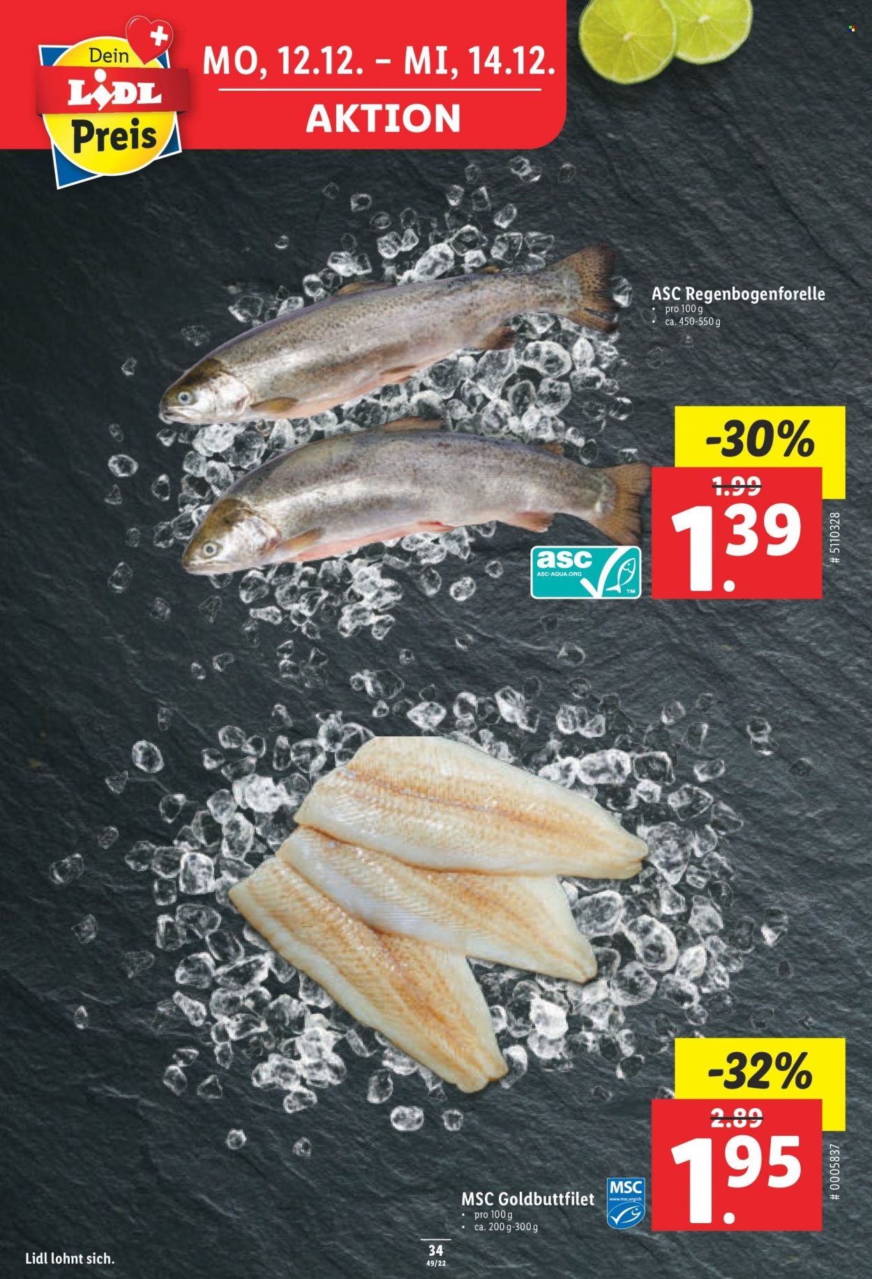 Prospekt Lidl - 8.12.2022 - 14.12.2022. Seite 34