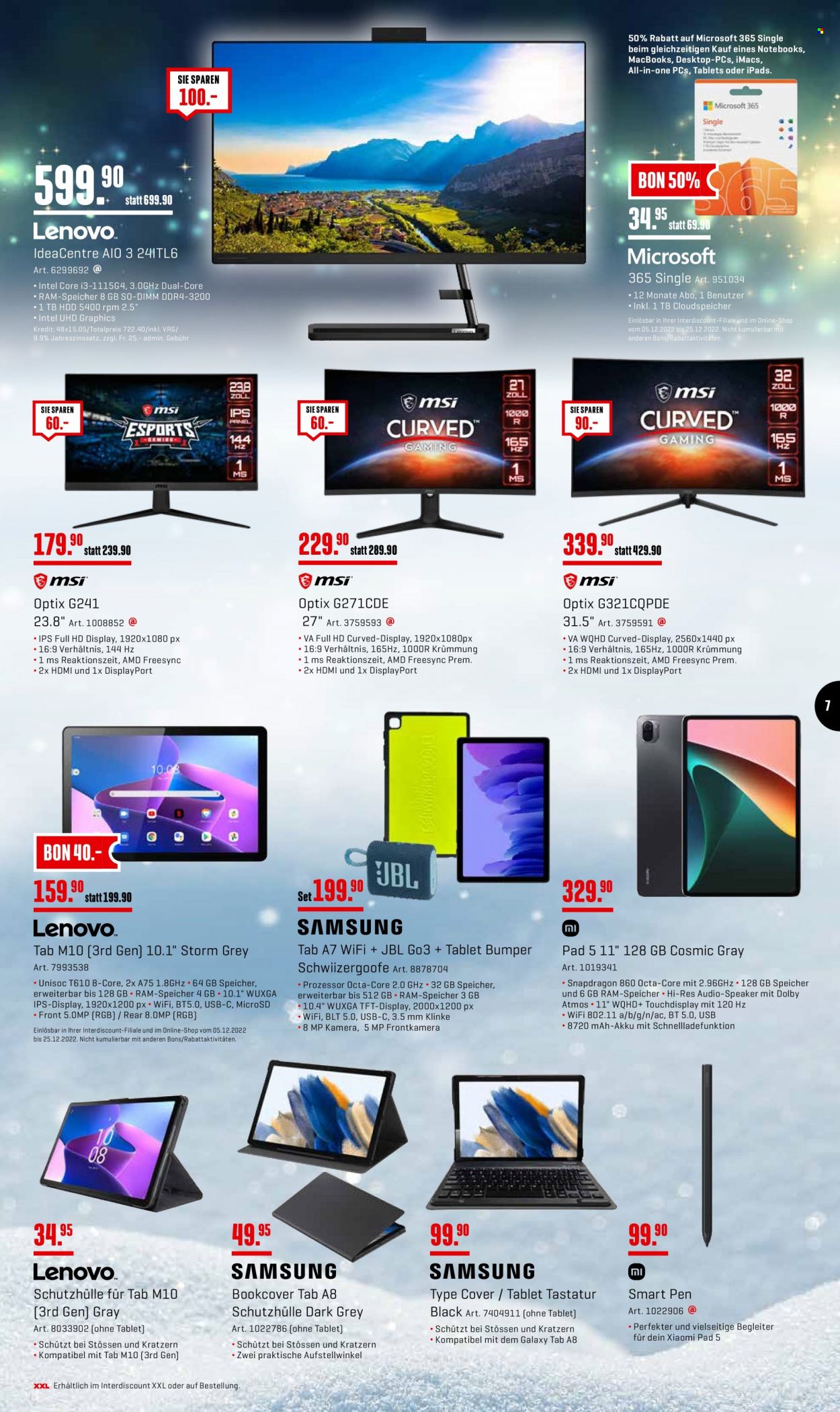 Volantino Interdiscount - 5.12.2022 - 25.12.2022. Pagina 7