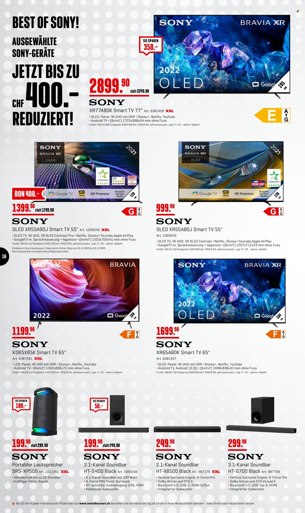 Volantino Interdiscount - 5.12.2022 - 25.12.2022. Pagina 16