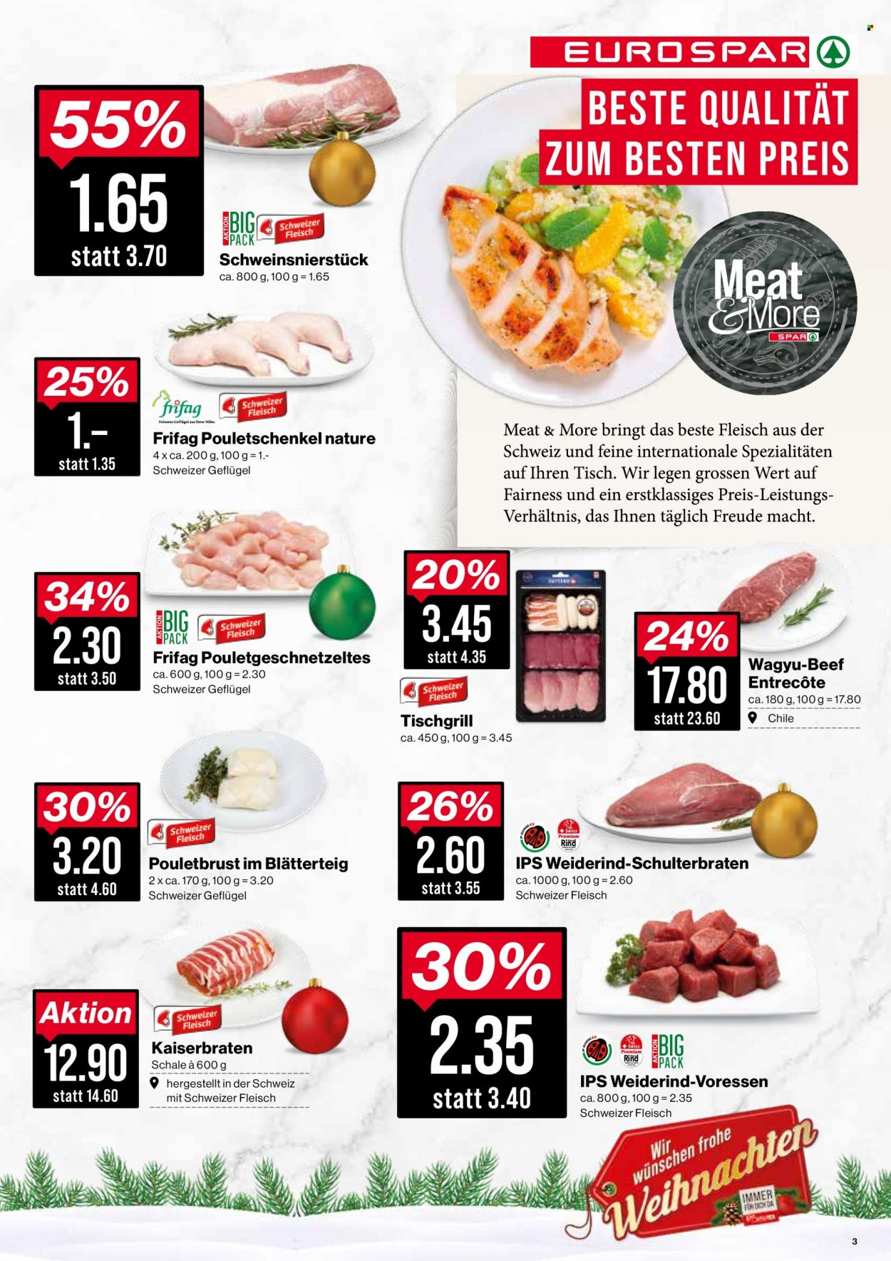 Prospekt SPAR - 13.12.2022 - 17.12.2022. Seite 3