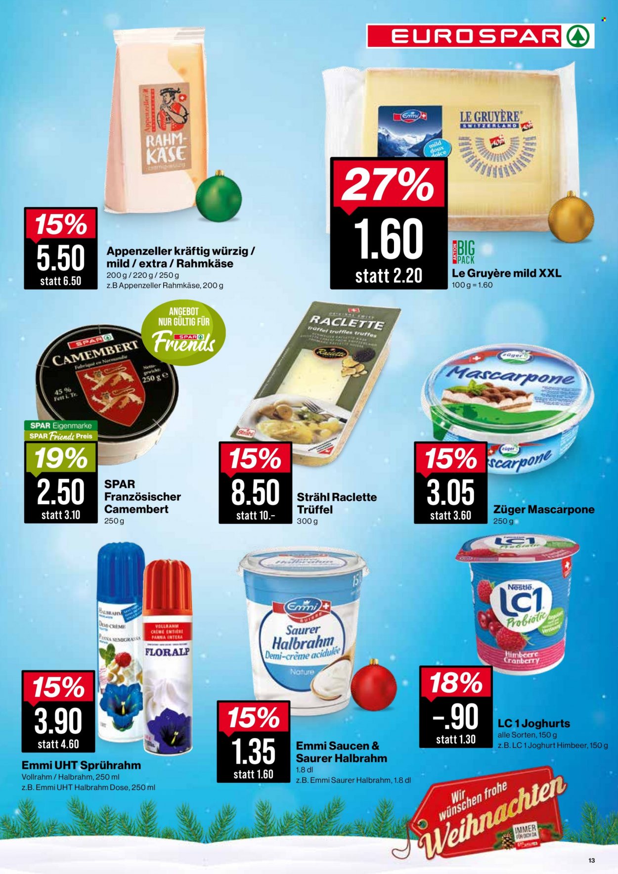 Prospekt SPAR - 13.12.2022 - 17.12.2022. Seite 13