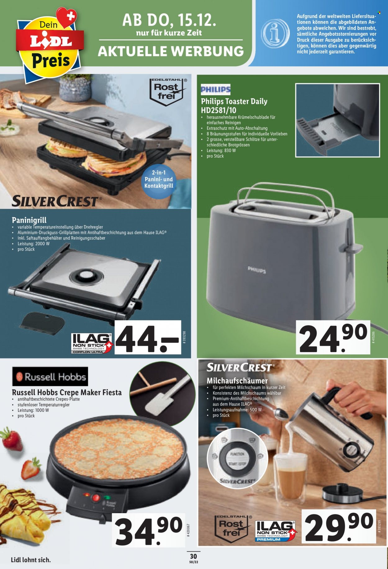 Prospekt Lidl - 15.12.2022 - 21.12.2022. Seite 30