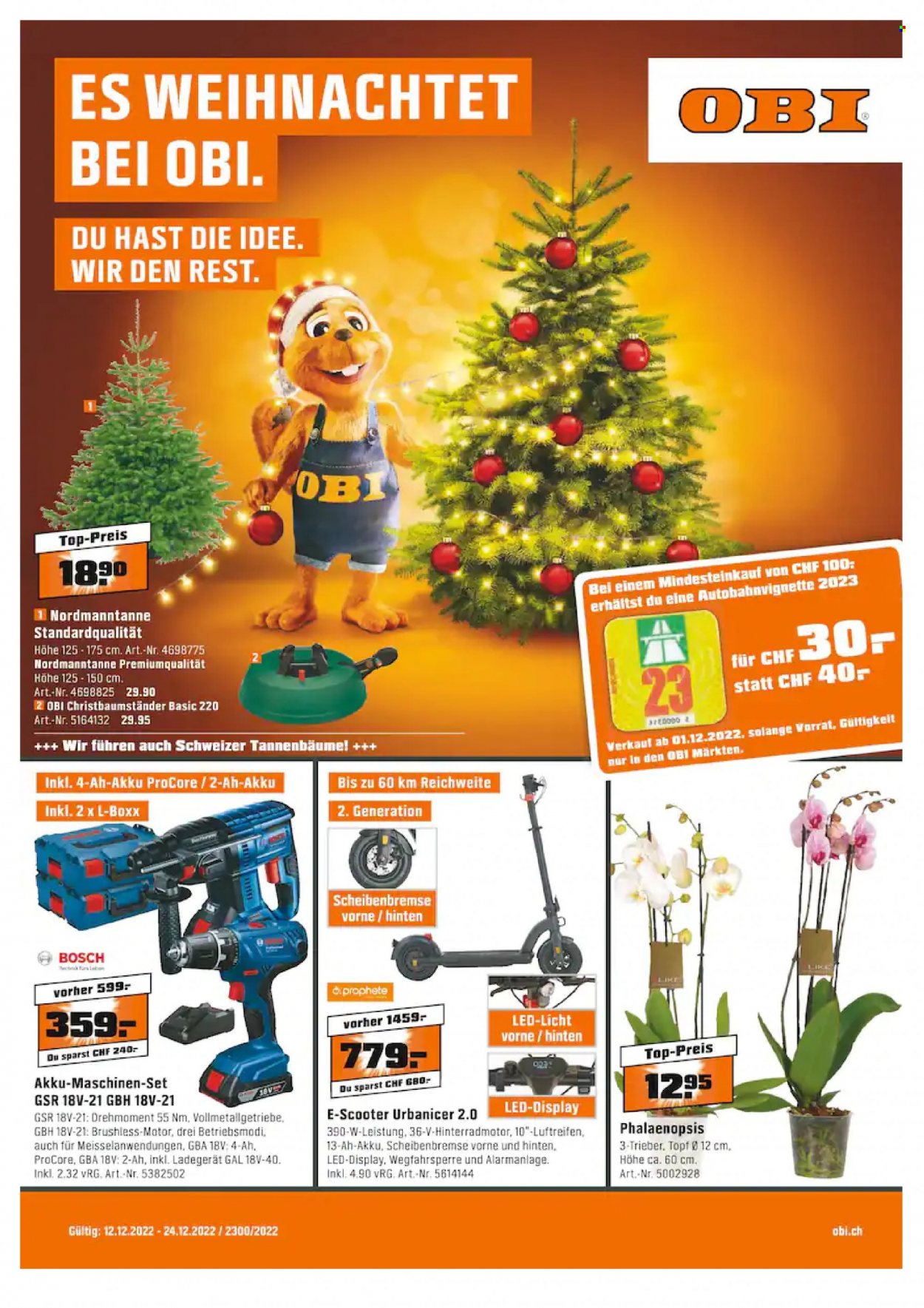 Volantino OBI - 12.12.2022 - 24.12.2022. Pagina 1