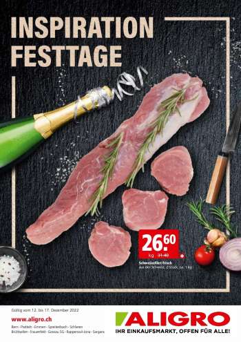 Prospekte ALIGRO - 12.12.2022 - 17.12.2022.