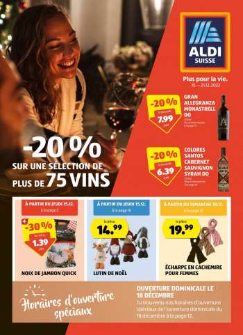 Catalogue Aldi - 15.12.2022 - 21.12.2022.