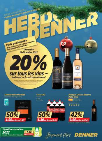 Prospekte Denner - 13.12.2022 - 19.12.2022.