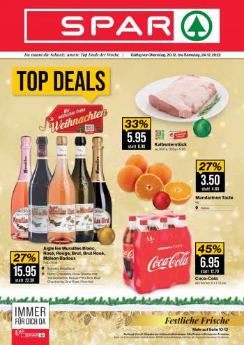 Catalogue SPAR - 20.12.2022 - 24.12.2022.