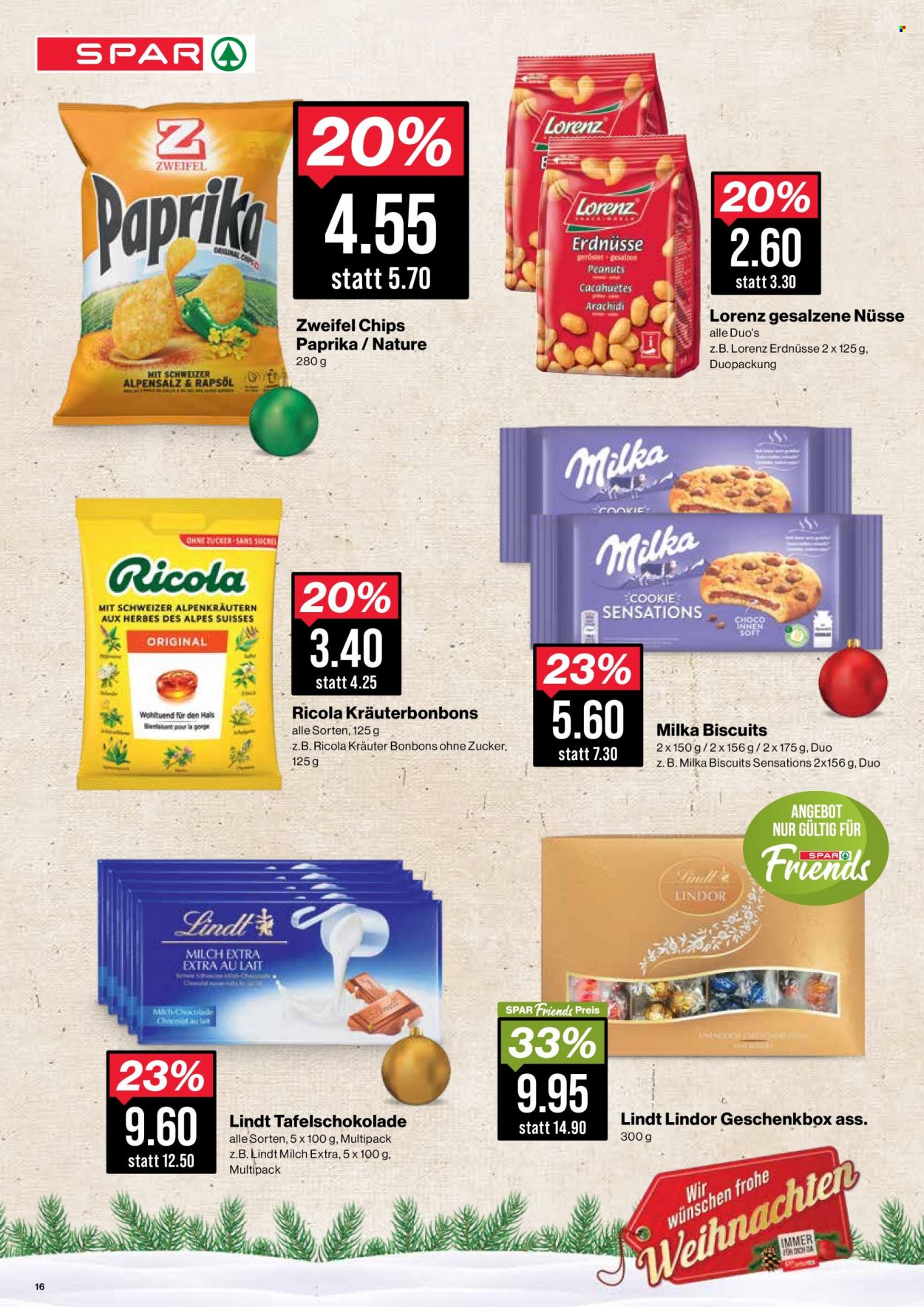 Volantino SPAR - 20.12.2022 - 24.12.2022. Pagina 16