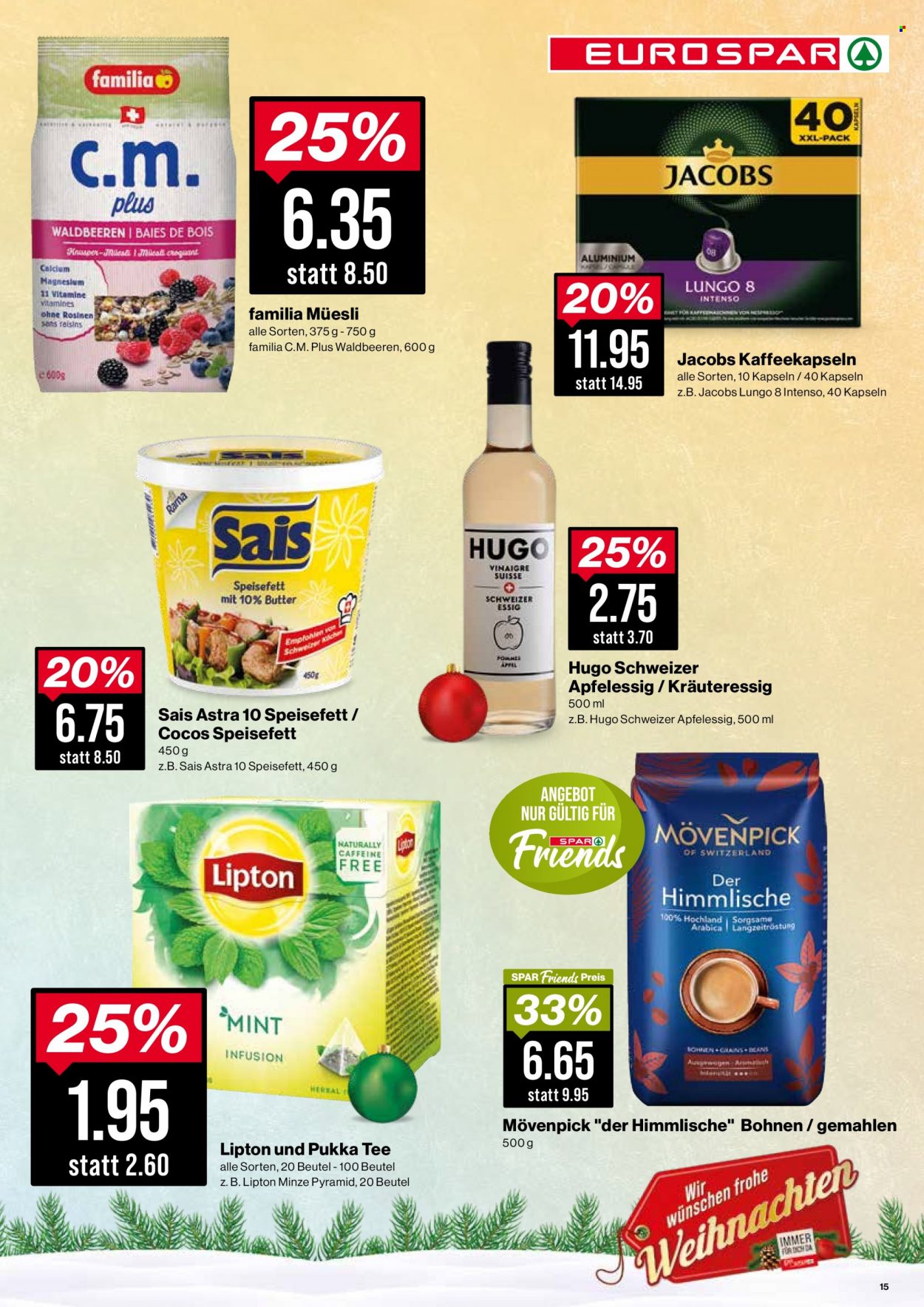 Catalogue SPAR - 20.12.2022 - 24.12.2022. Page 15