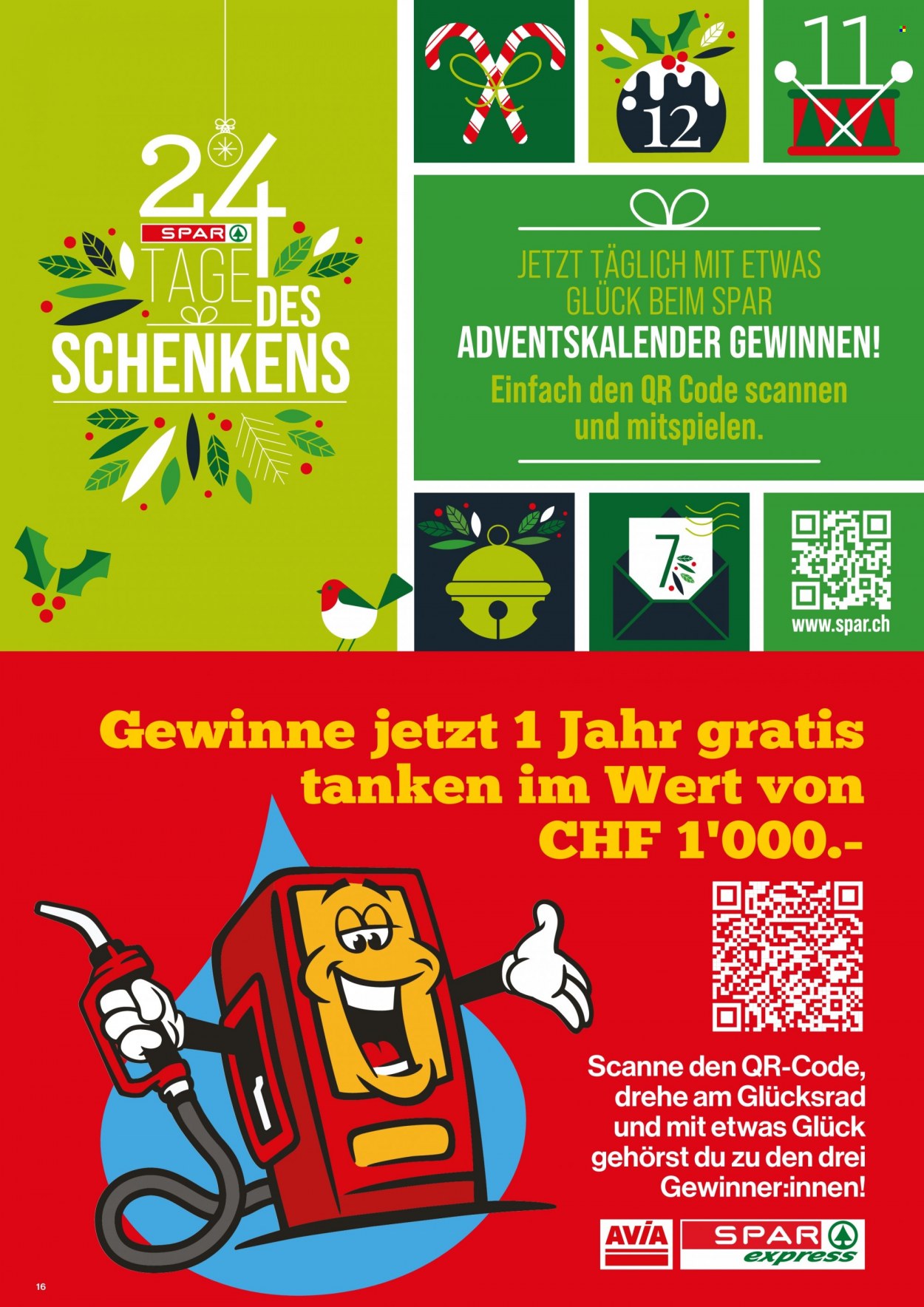 Catalogue SPAR - 20.12.2022 - 24.12.2022. Page 16