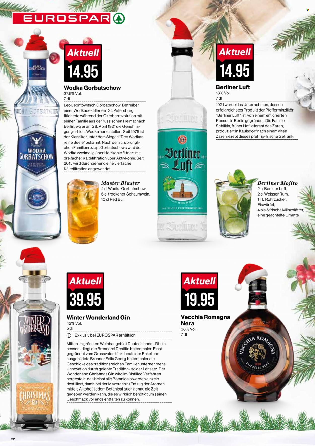 Catalogue SPAR - 20.12.2022 - 24.12.2022. Page 22