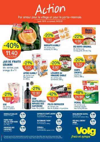 Catalogue Volg - 19.12.2022 - 24.12.2022.