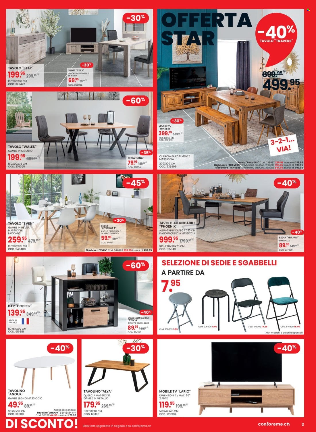 Volantino Conforama - 13.12.2022 - 26.12.2022. Pagina 3