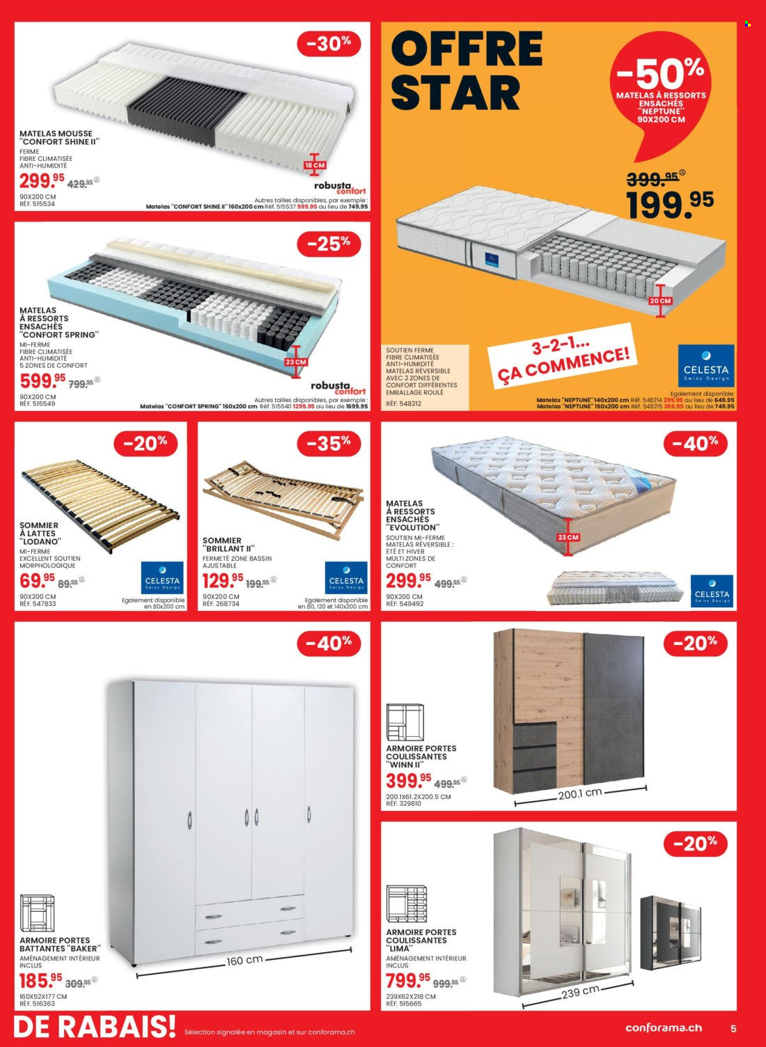 Volantino Conforama - 13.12.2022 - 26.12.2022. Pagina 5