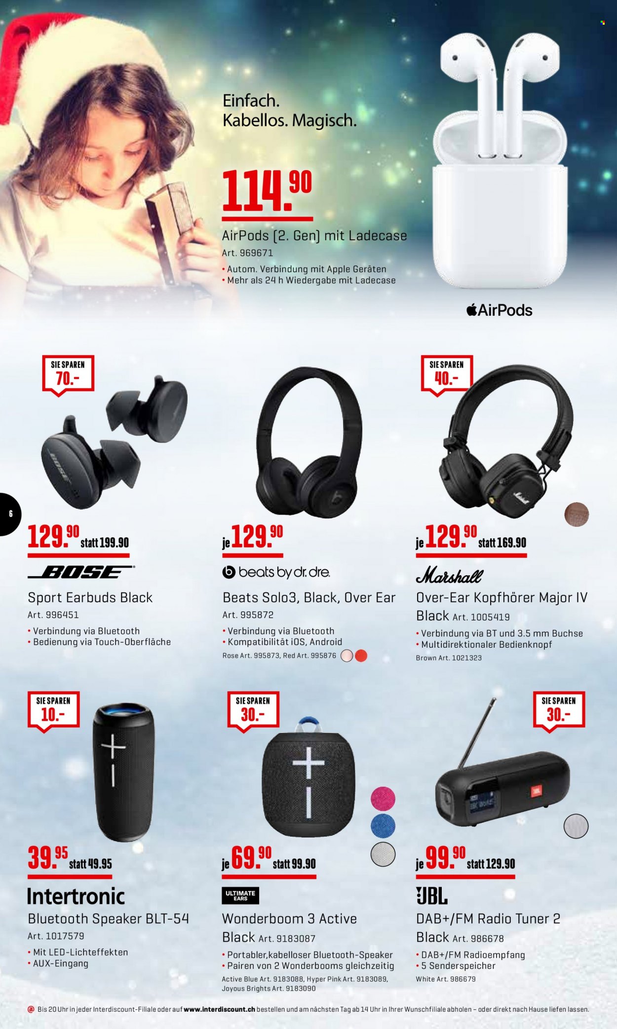 Volantino Interdiscount - 19.12.2022 - 25.12.2022. Pagina 6