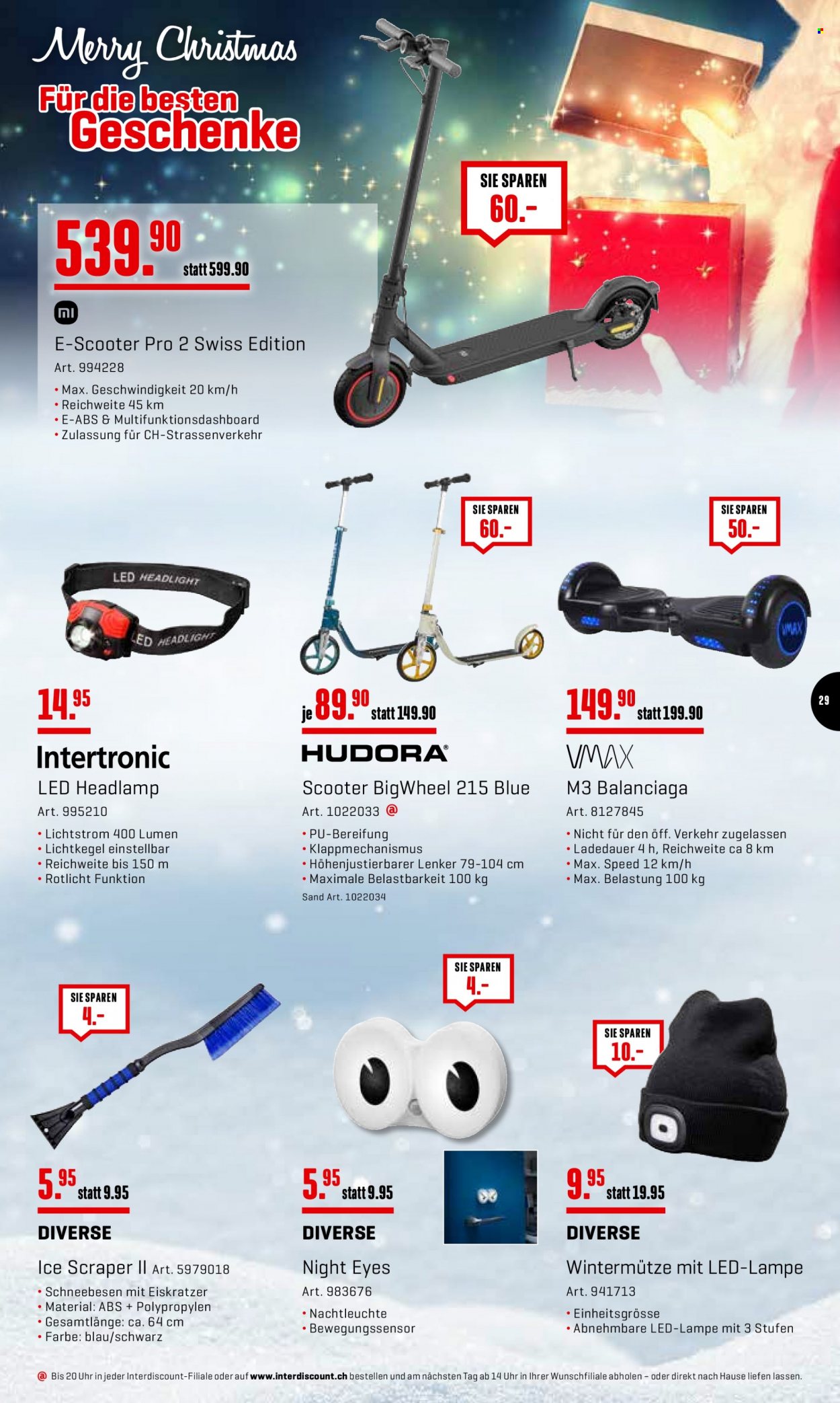 Volantino Interdiscount - 19.12.2022 - 25.12.2022. Pagina 29