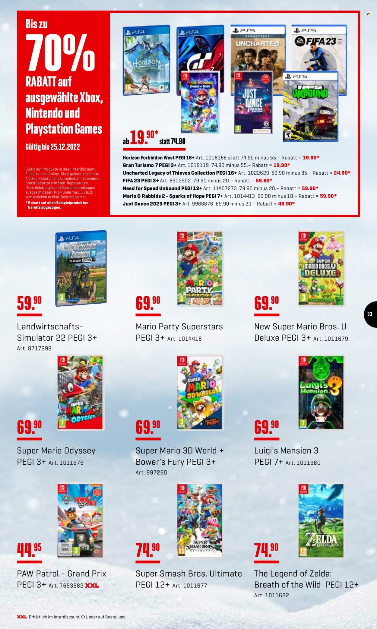 Volantino Interdiscount - 19.12.2022 - 25.12.2022. Pagina 33