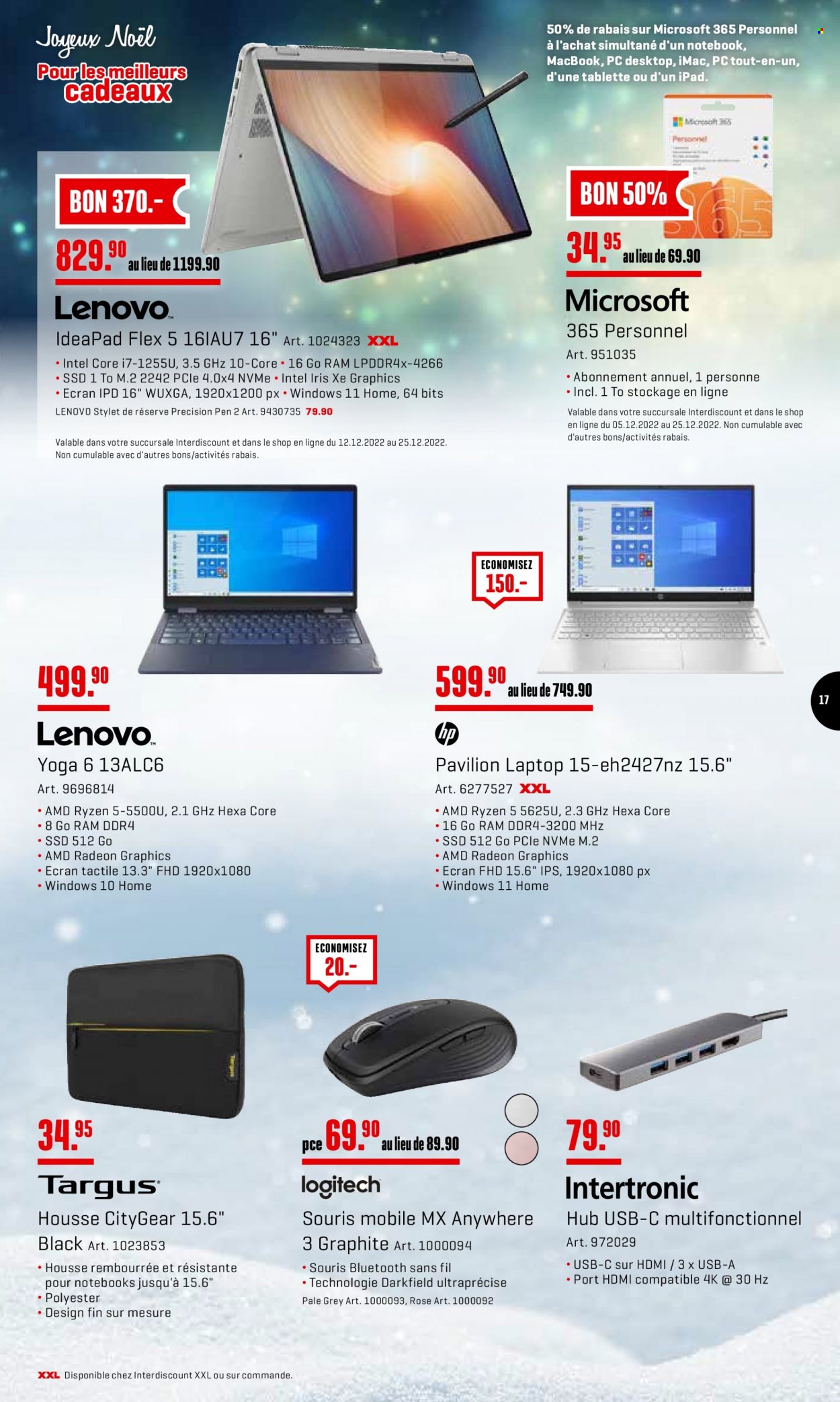Prospekt Interdiscount - 19.12.2022 - 25.12.2022. Seite 17