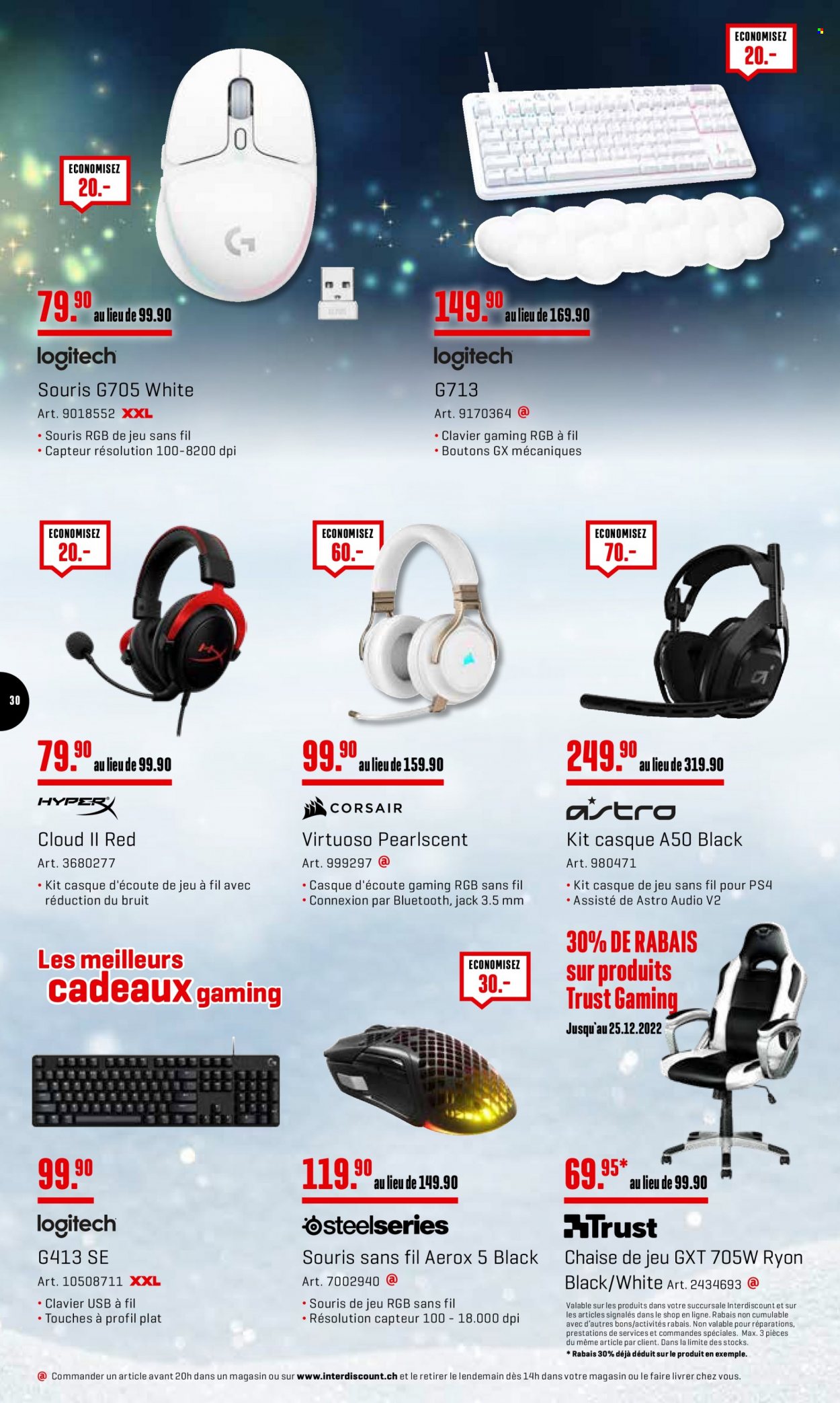 Prospekt Interdiscount - 19.12.2022 - 25.12.2022. Seite 30