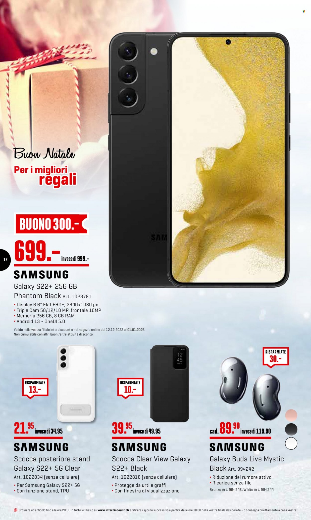 Volantino Interdiscount - 19.12.2022 - 25.12.2022. Pagina 12