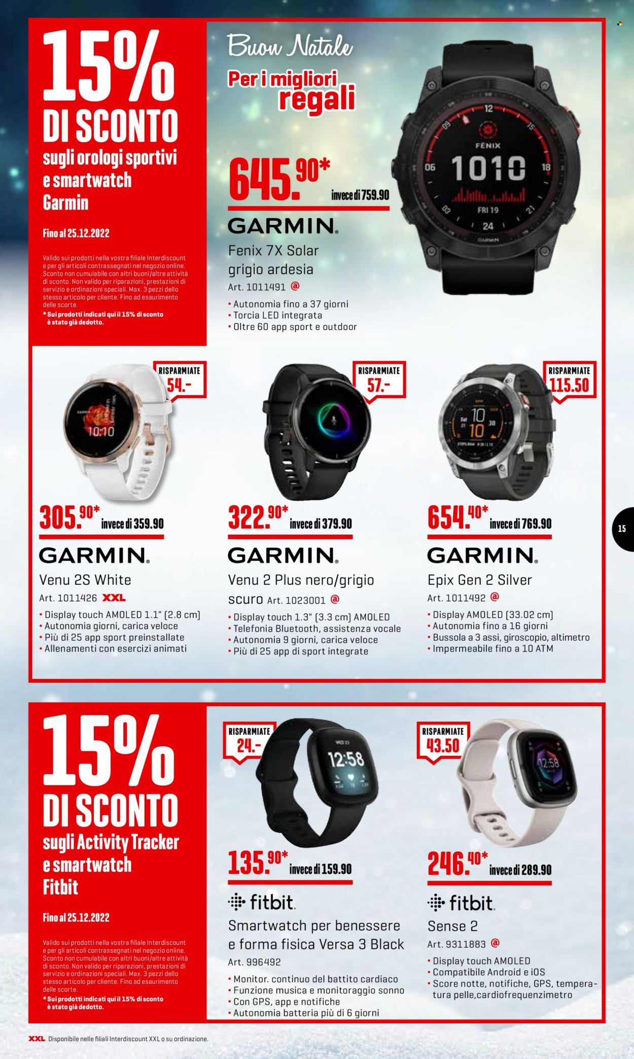 Volantino Interdiscount - 19.12.2022 - 25.12.2022. Pagina 15