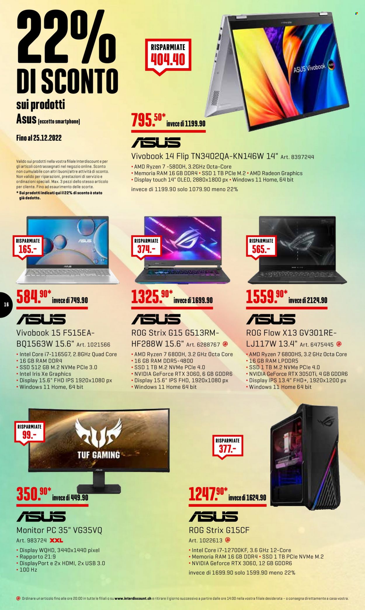 Volantino Interdiscount - 19.12.2022 - 25.12.2022. Pagina 16