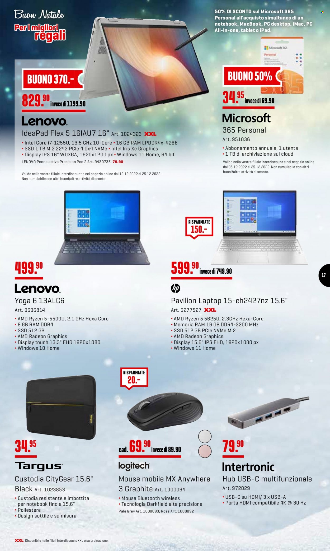 Volantino Interdiscount - 19.12.2022 - 25.12.2022. Pagina 17