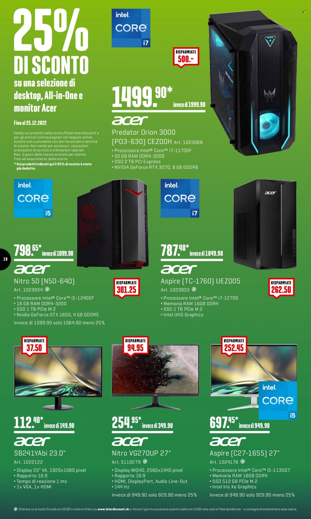 Volantino Interdiscount - 19.12.2022 - 25.12.2022. Pagina 18