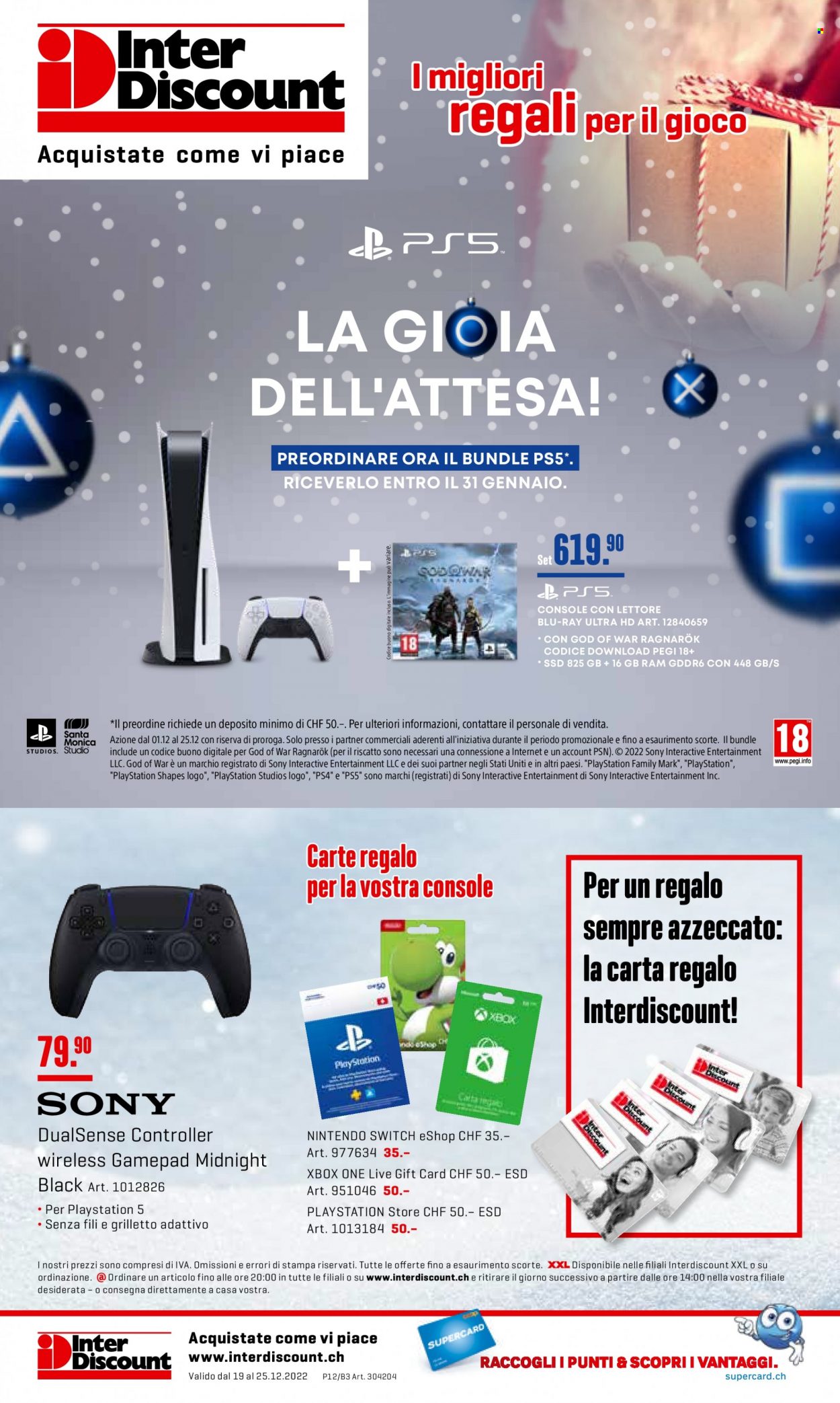 Volantino Interdiscount - 19.12.2022 - 25.12.2022. Pagina 36