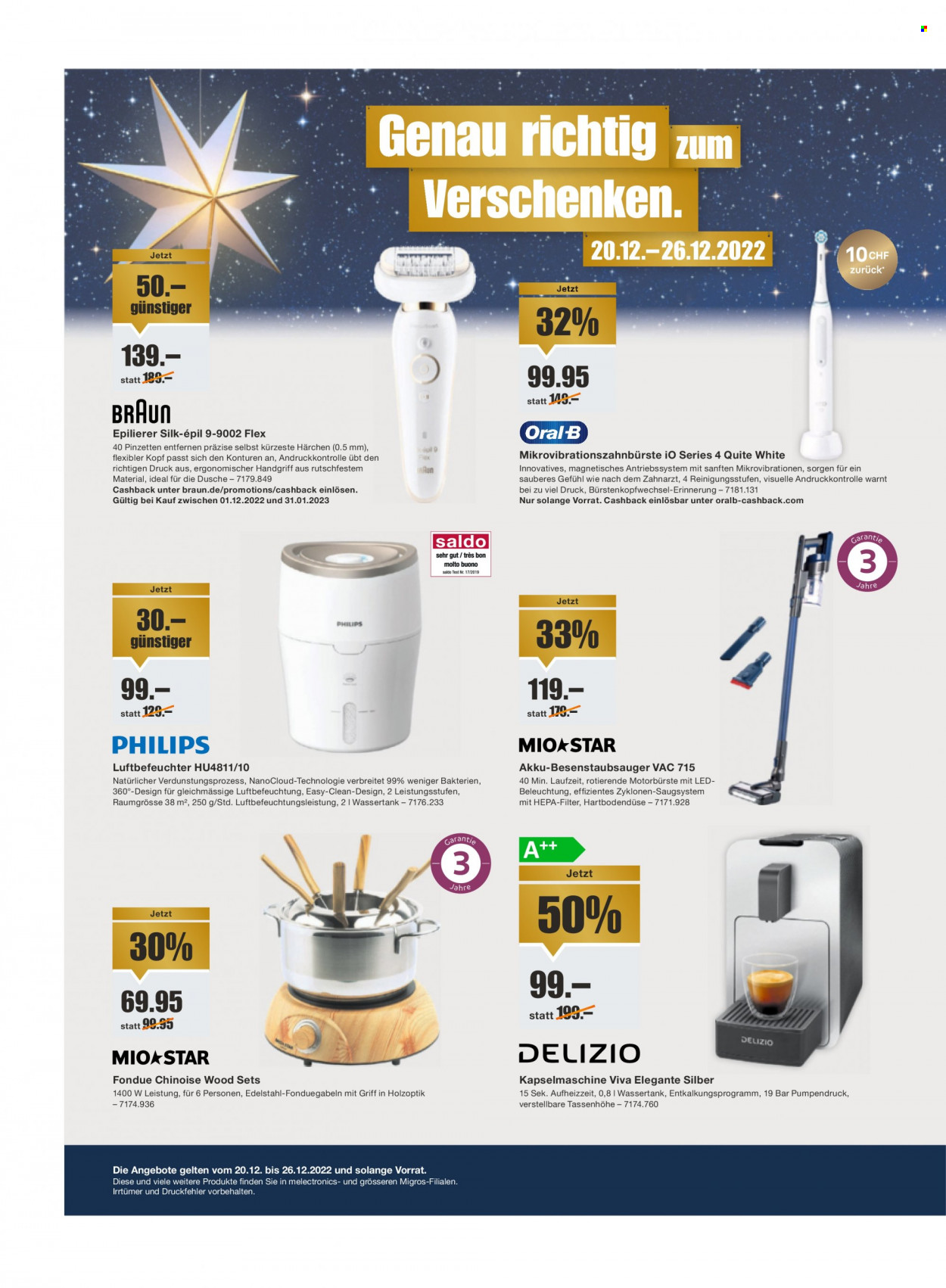 Prospekt Migros - 19.12.2022 - 25.12.2022. Seite 2