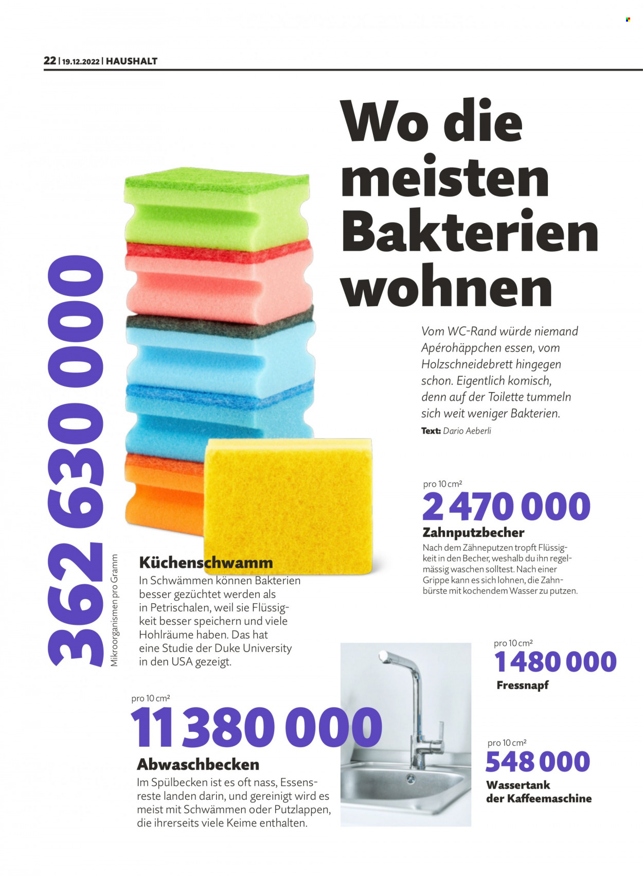 Prospekt Migros - 19.12.2022 - 25.12.2022. Seite 22