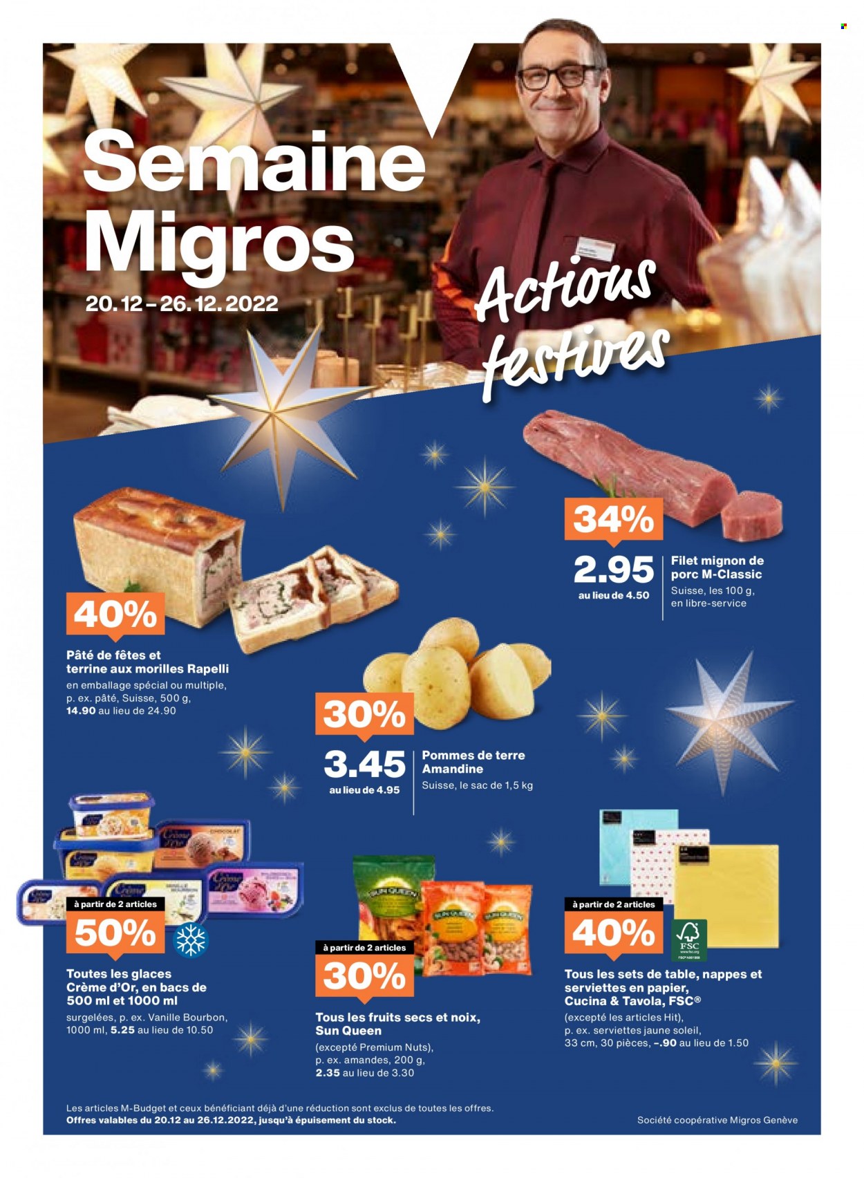 Prospekt Migros - 20.12.2022 - 26.12.2022. Seite 1