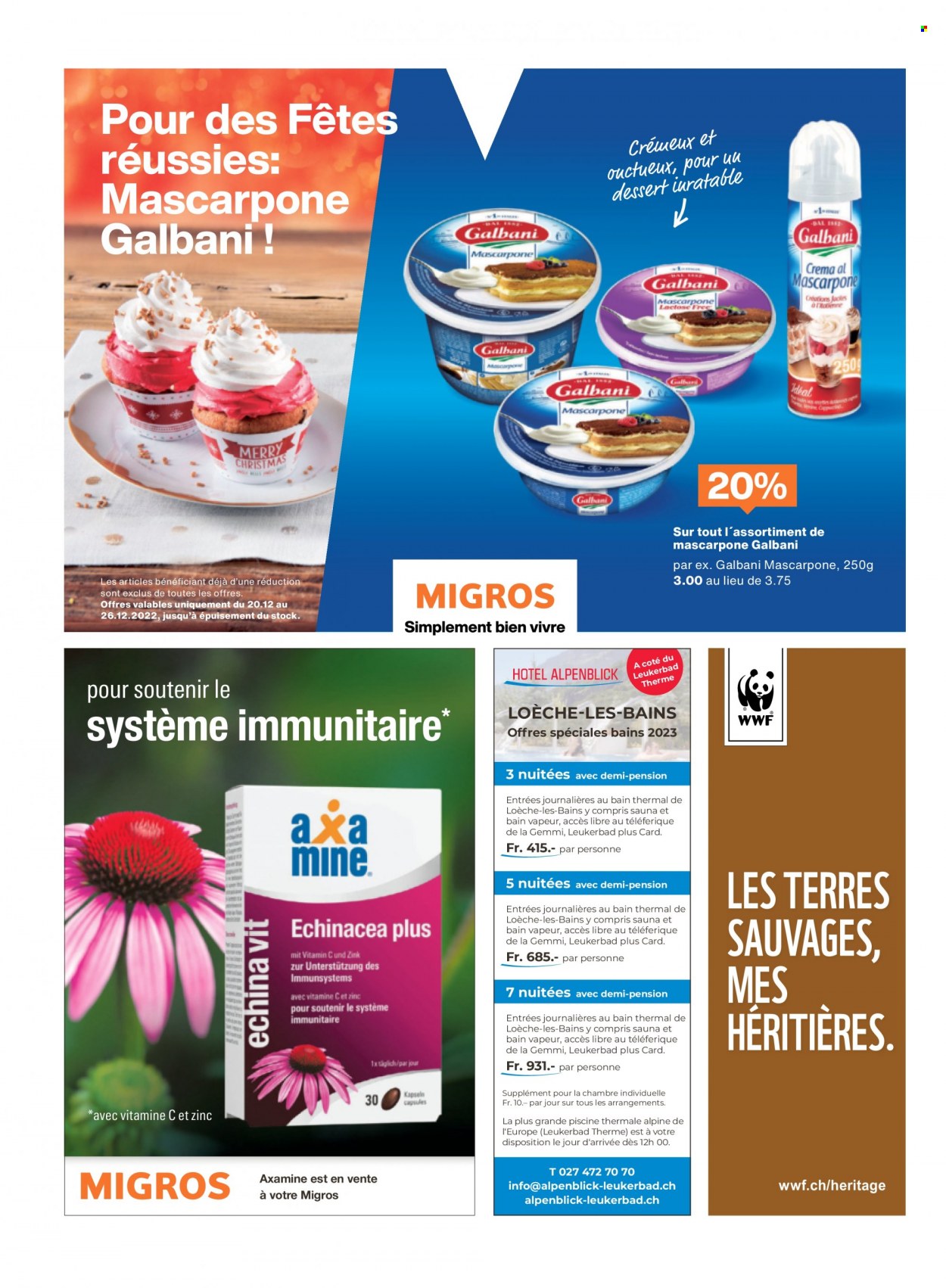 Prospekt Migros - 19.12.2022 - 25.12.2022. Seite 22