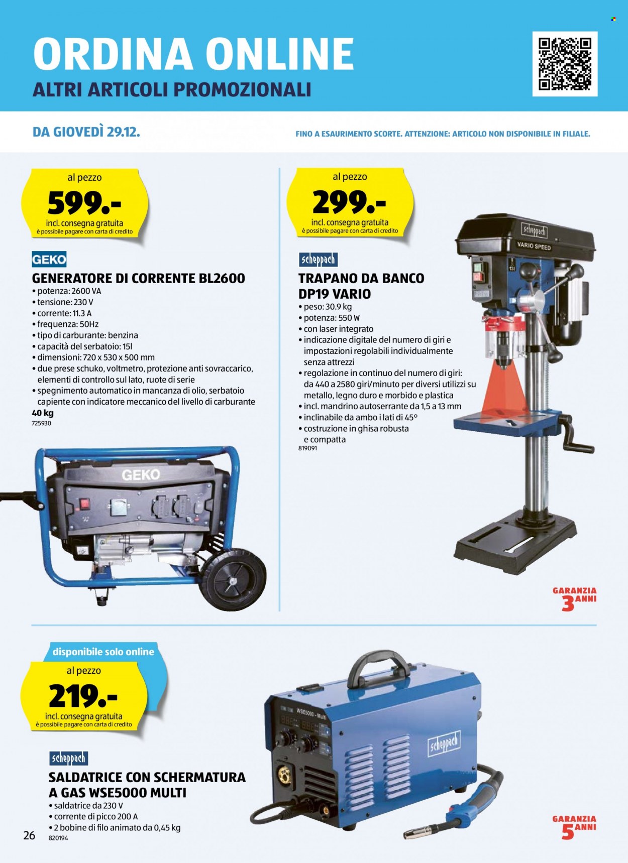 Volantino Aldi - 29.12.2022 - 4.1.2023. Pagina 26