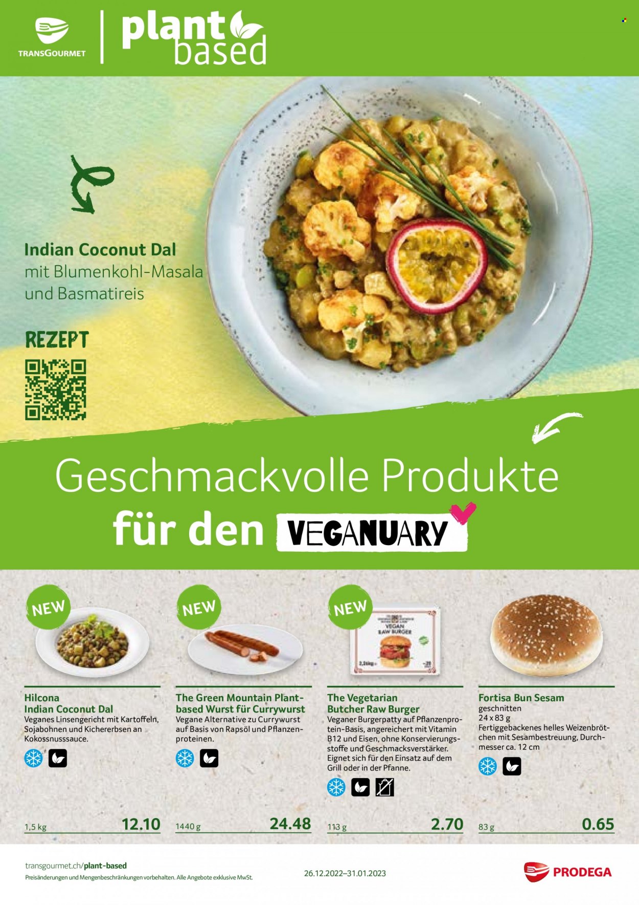 Prospekt Prodega - 26.12.2022 - 31.1.2023. Seite 1