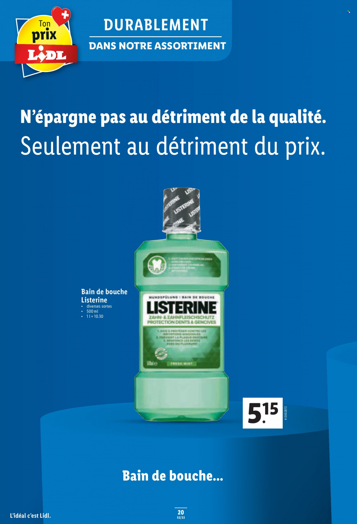 Prospekt Lidl - 29.12.2022 - 4.1.2023. Seite 20