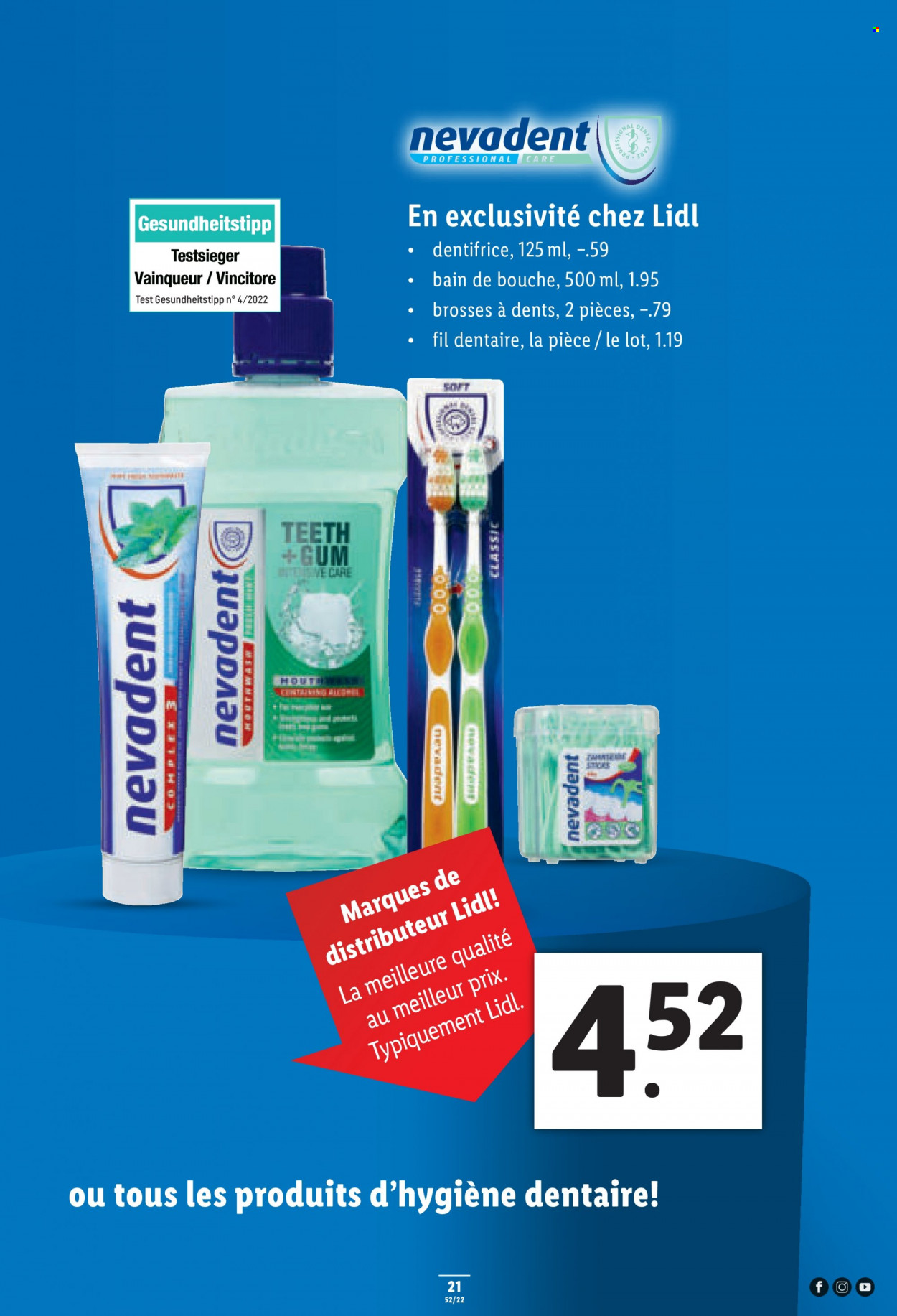 Prospekt Lidl - 29.12.2022 - 4.1.2023. Seite 21