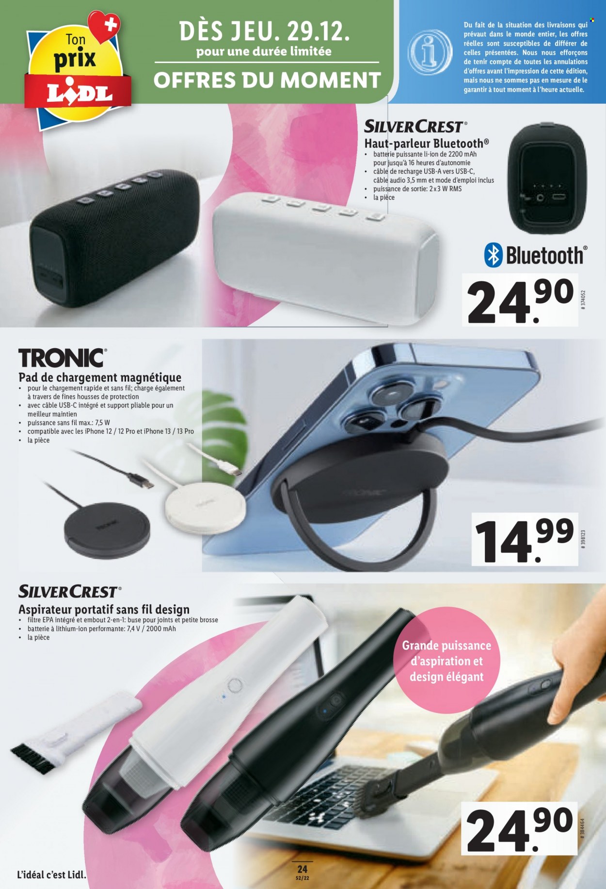 Prospekt Lidl - 29.12.2022 - 4.1.2023. Seite 24